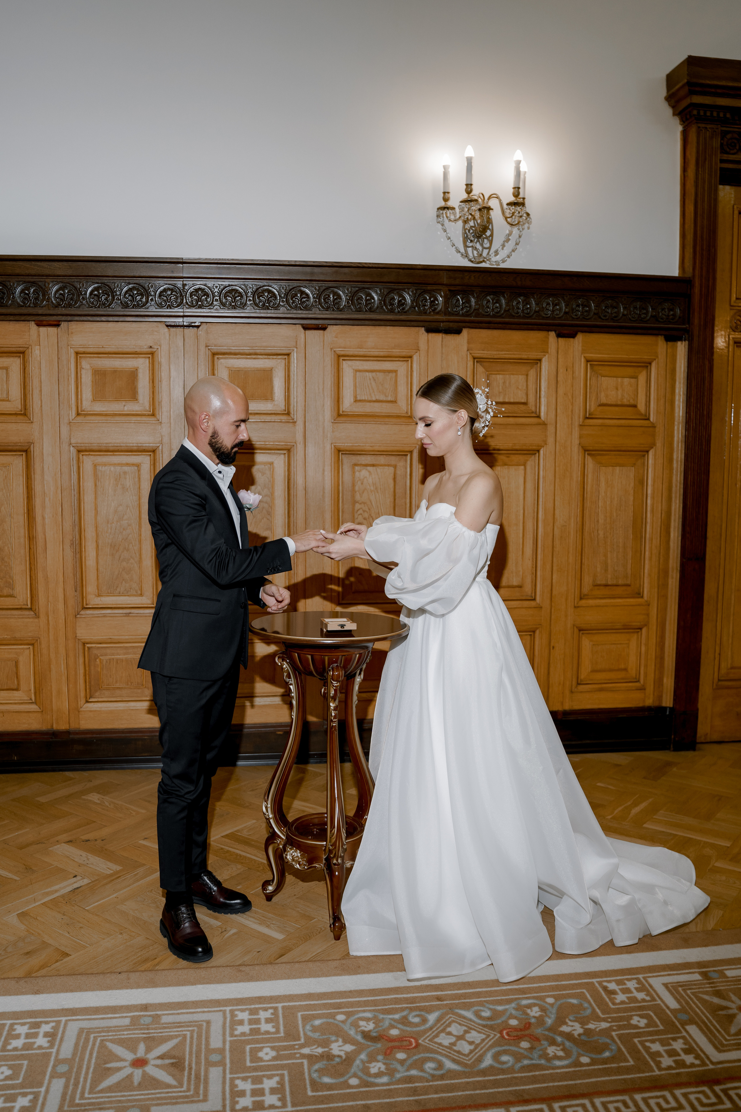 Марриот и грибоедовский загс. Свадебный фотограф Губина Марина