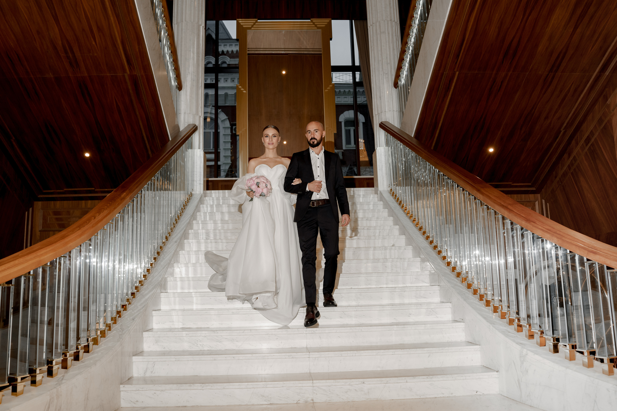 Марриот и грибоедовский загс. Свадебный фотограф Губина Марина