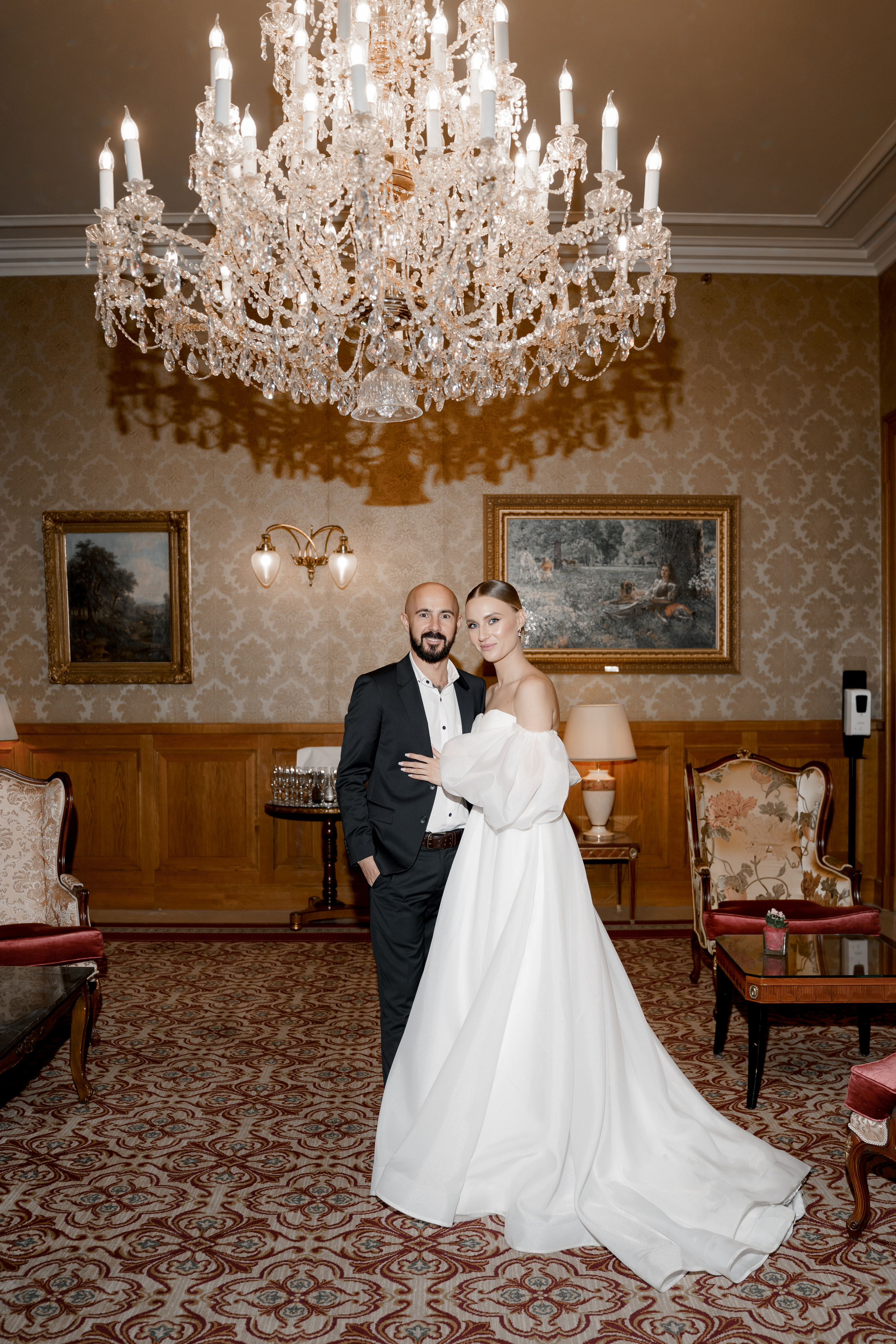 Марриот и грибоедовский загс. Свадебный фотограф Губина Марина