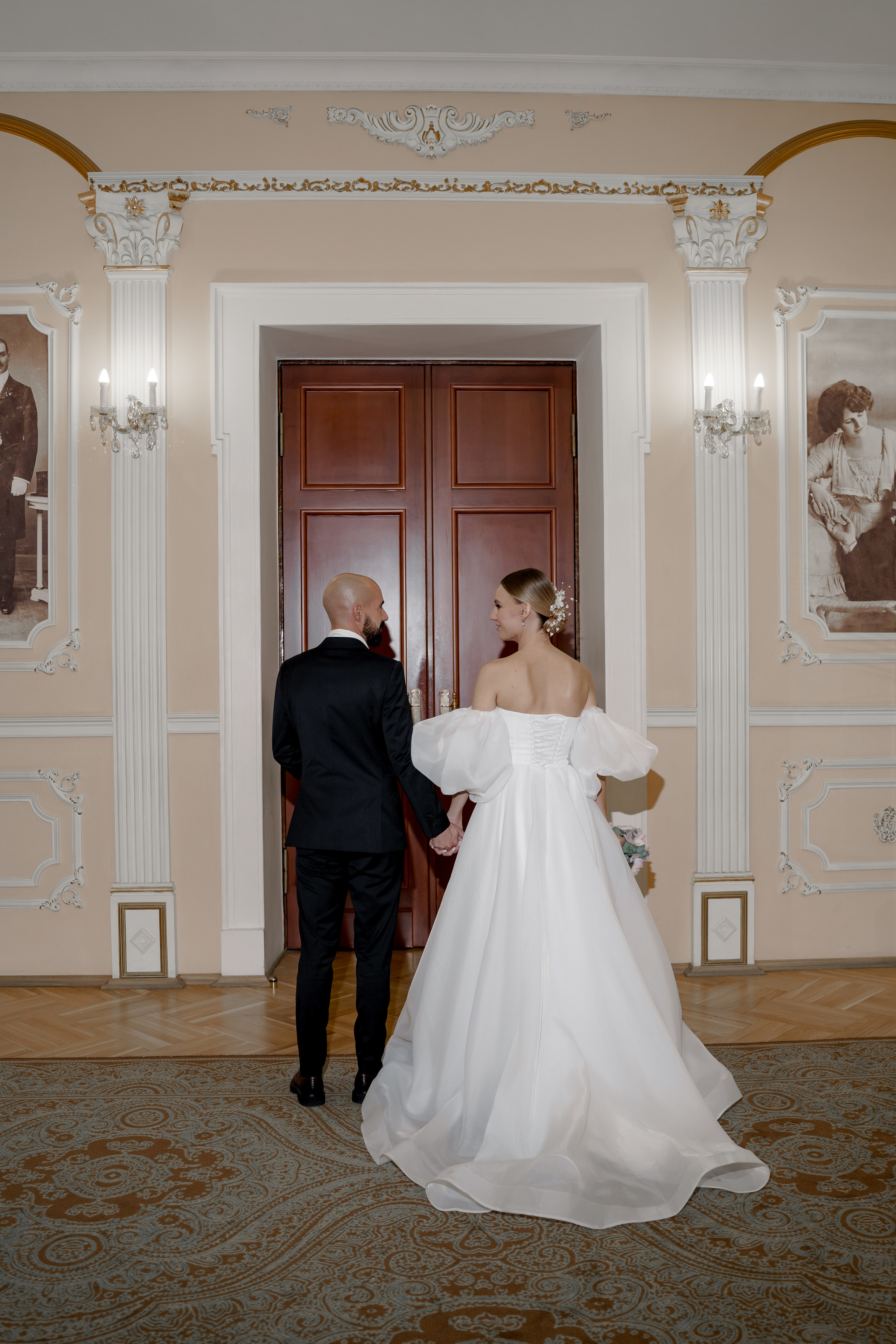 Марриот и грибоедовский загс. Свадебный фотограф Губина Марина