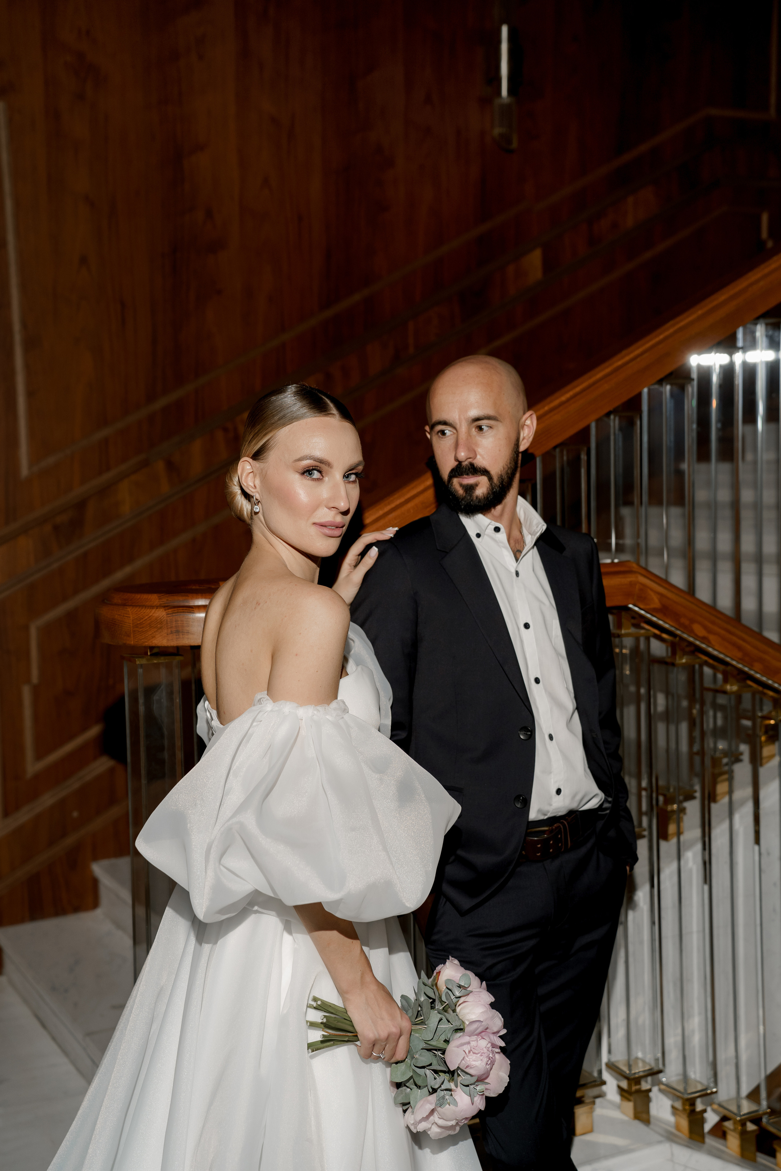 Марриот и грибоедовский загс. Свадебный фотограф Губина Марина