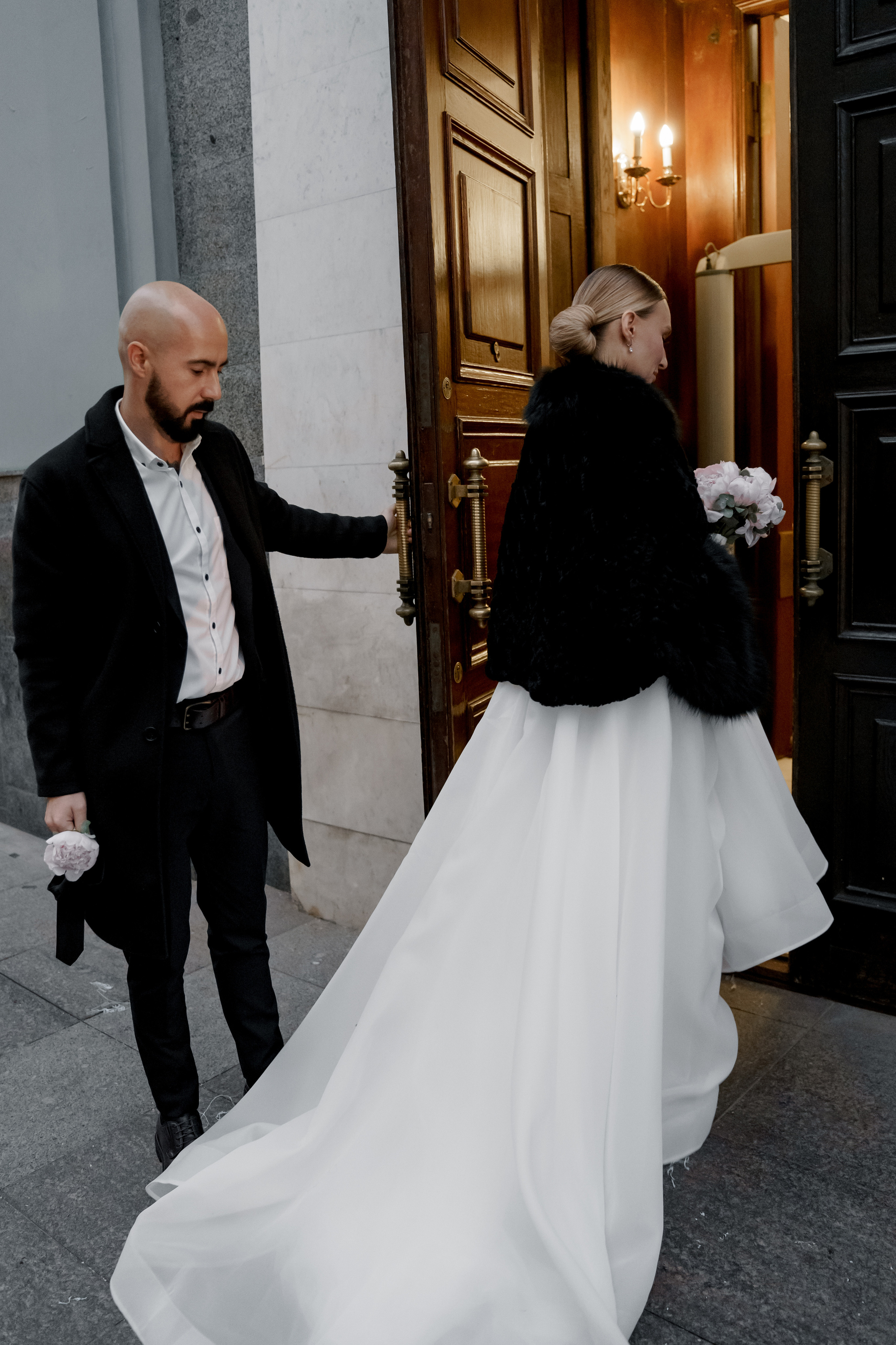 Марриот и грибоедовский загс. Свадебный фотограф Губина Марина