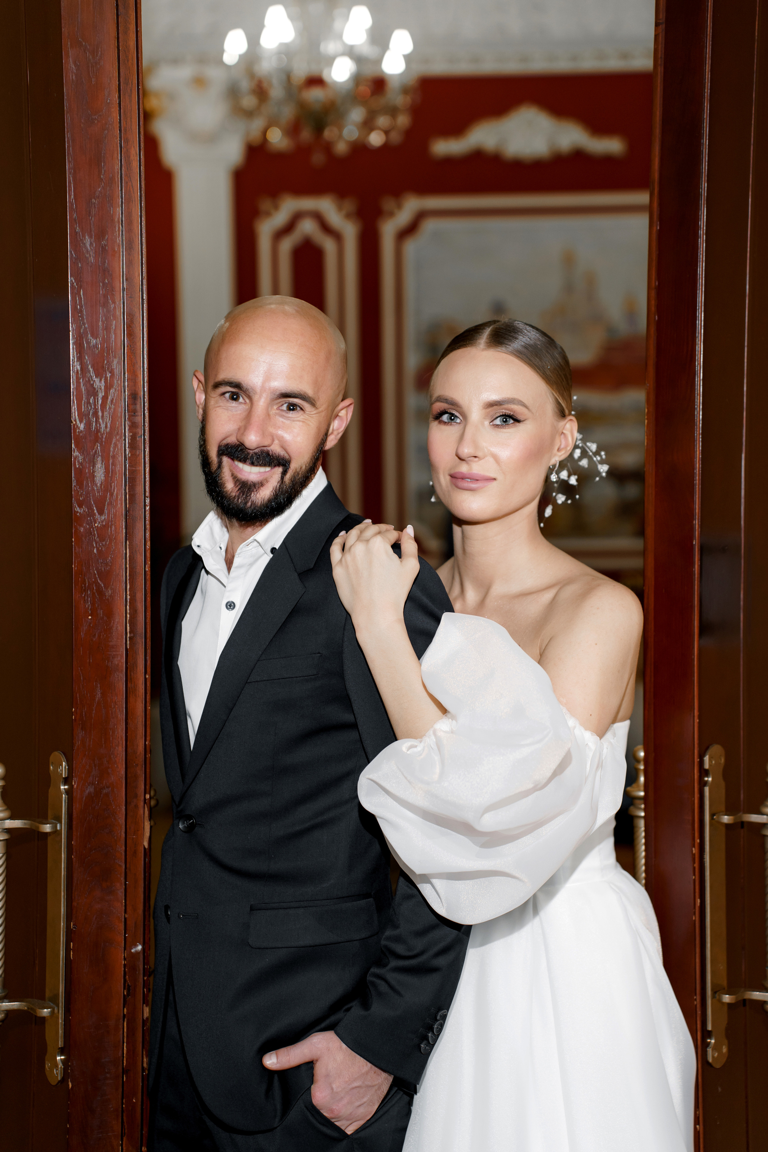 Марриот и грибоедовский загс. Свадебный фотограф Губина Марина