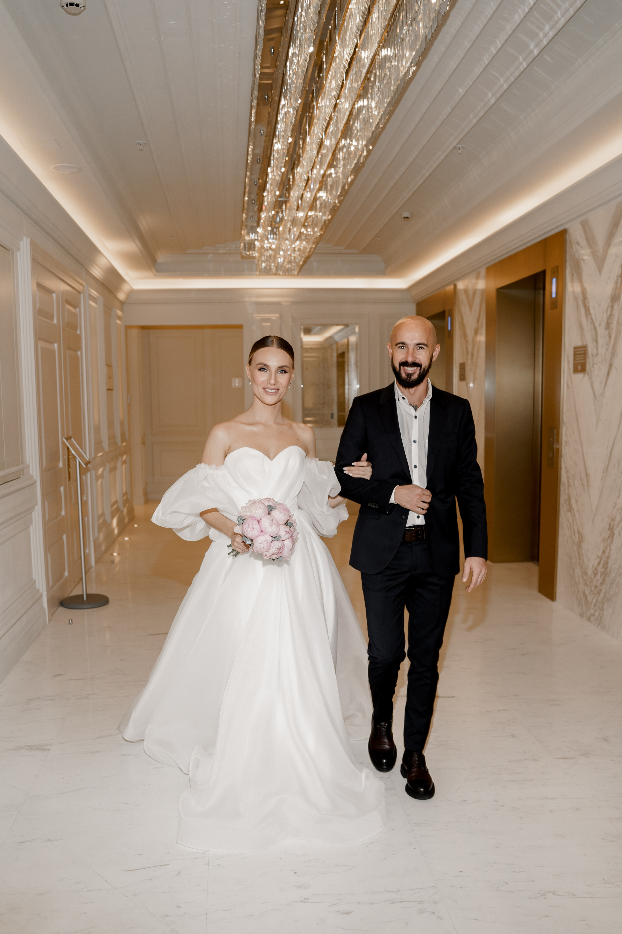 Марриот и грибоедовский загс. Свадебный фотограф Губина Марина