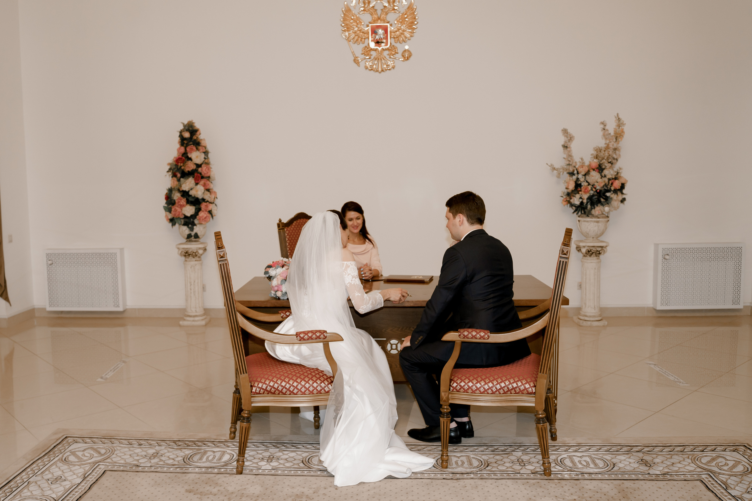 Марриот империал плаза. Свадебный фотограф Губина Марина