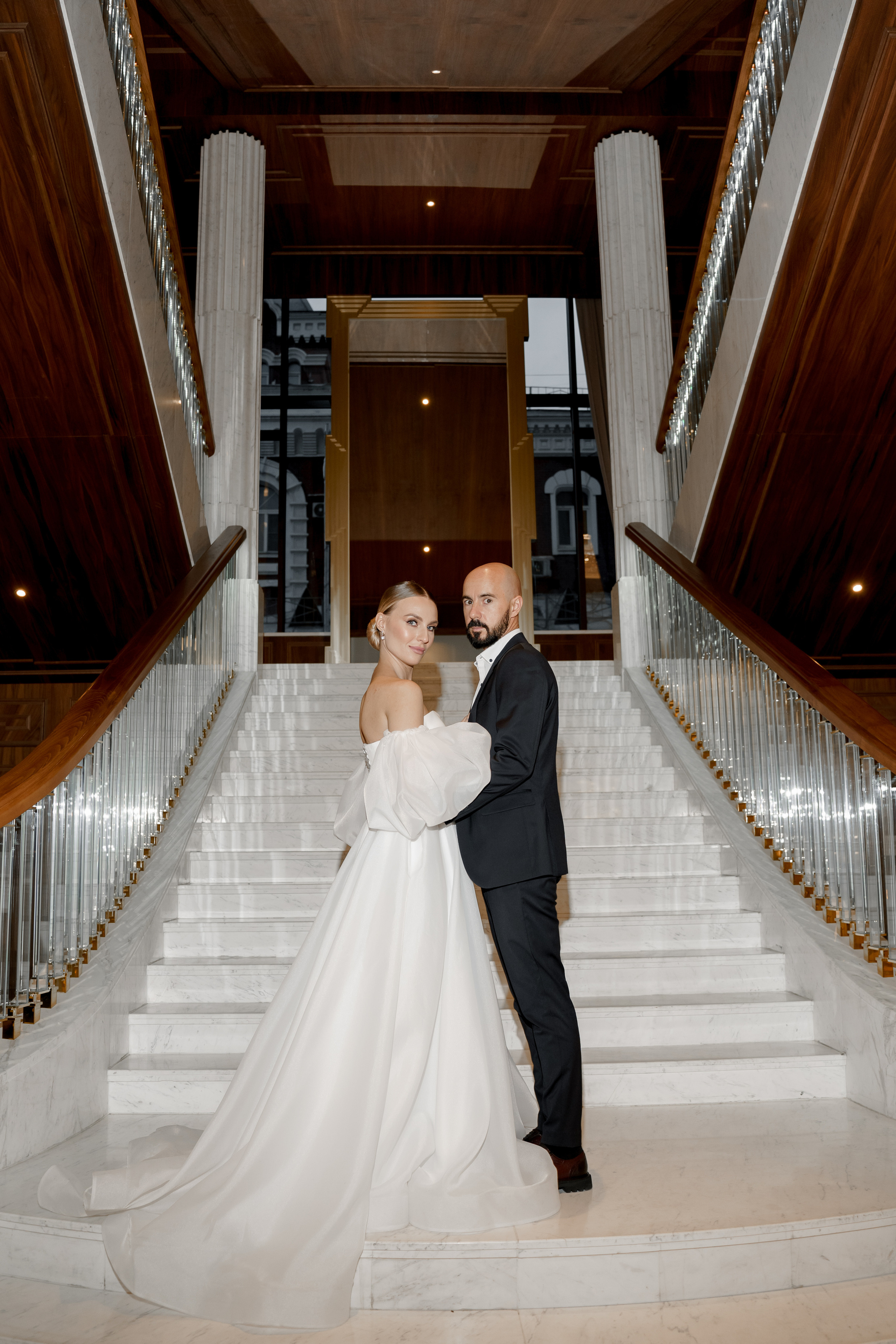 Марриот и грибоедовский загс. Свадебный фотограф Губина Марина