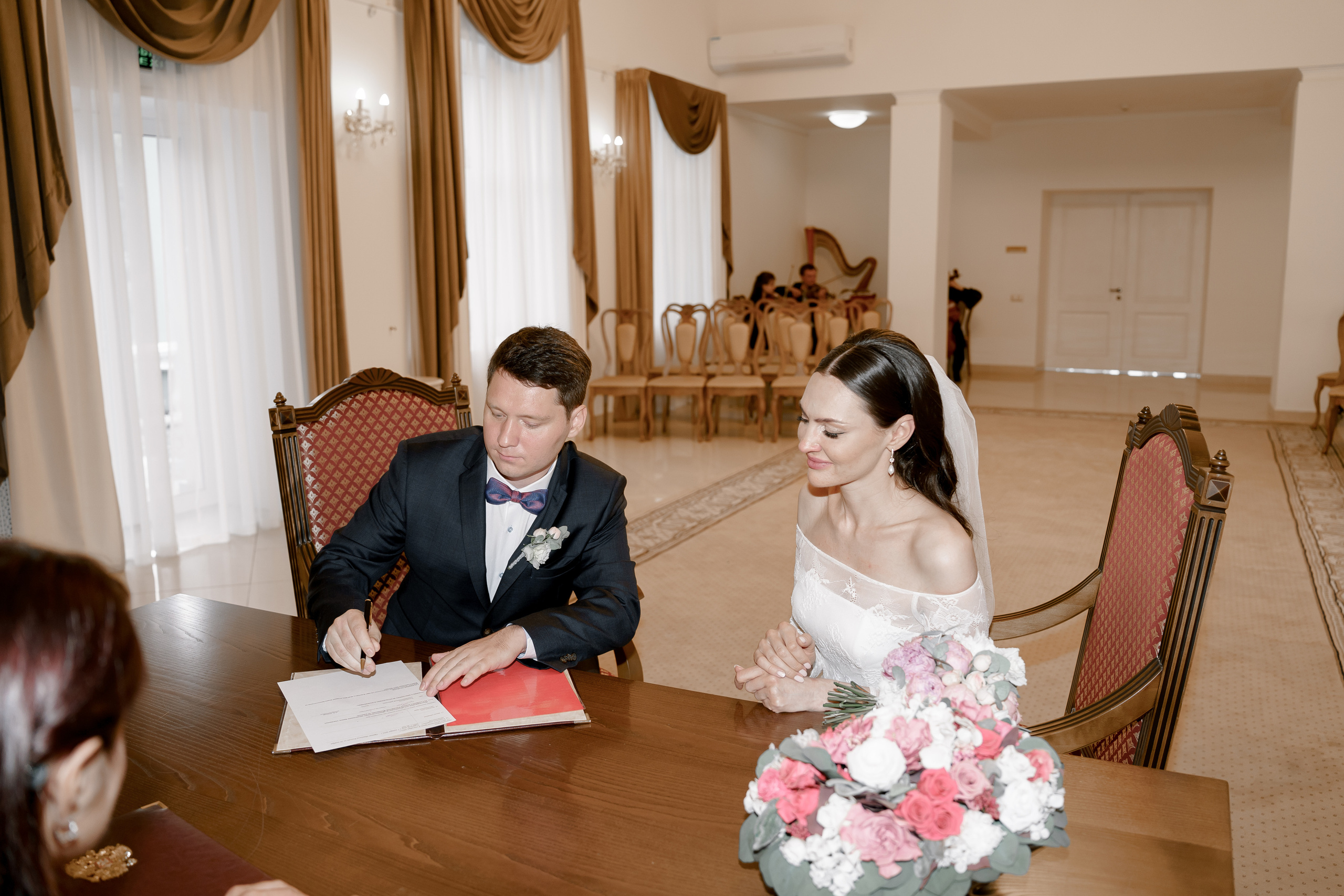 Марриот империал плаза. Свадебный фотограф Губина Марина