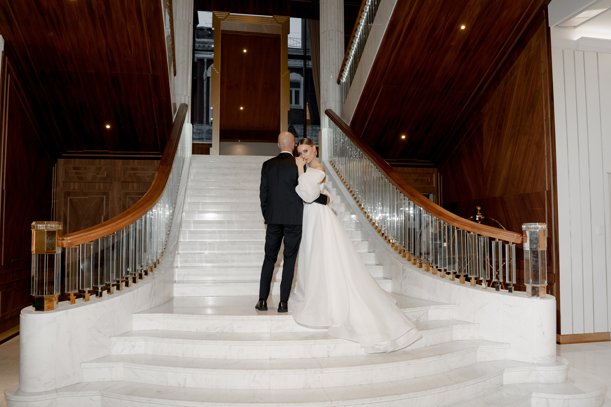 Марриот и грибоедовский загс. Свадебный фотограф Губина Марина