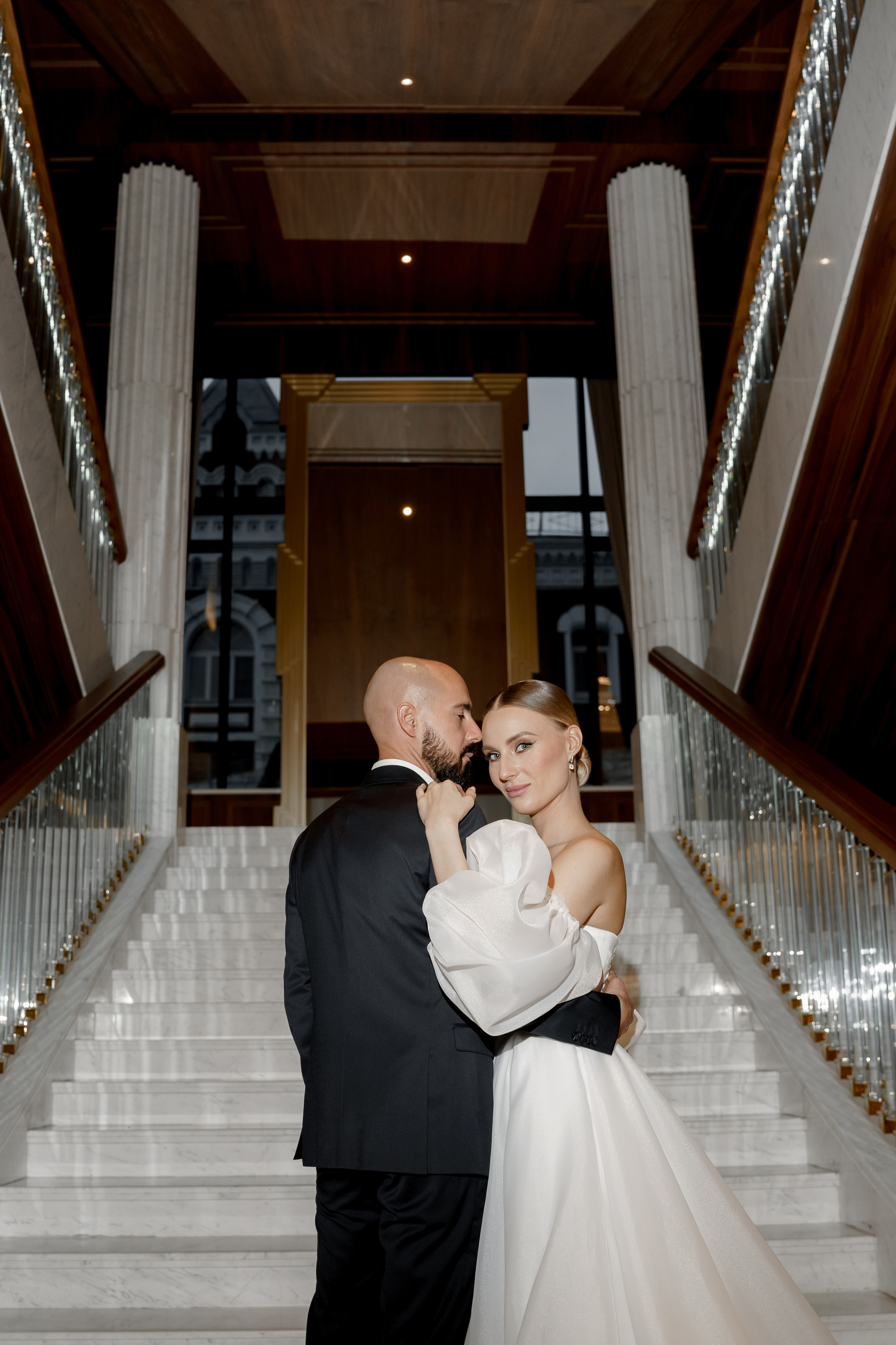 Марриот и грибоедовский загс. Свадебный фотограф Губина Марина