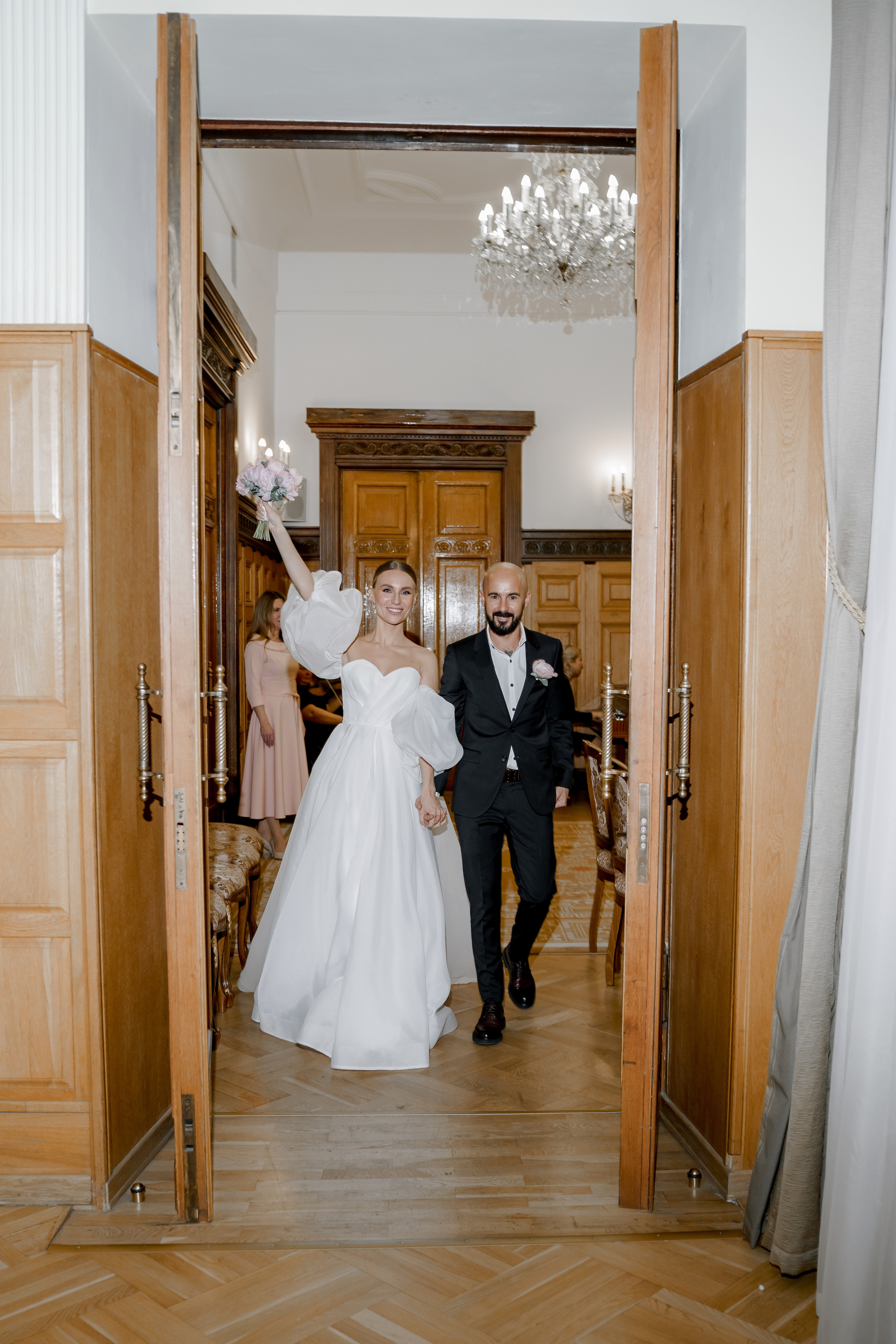 Марриот и грибоедовский загс. Свадебный фотограф Губина Марина