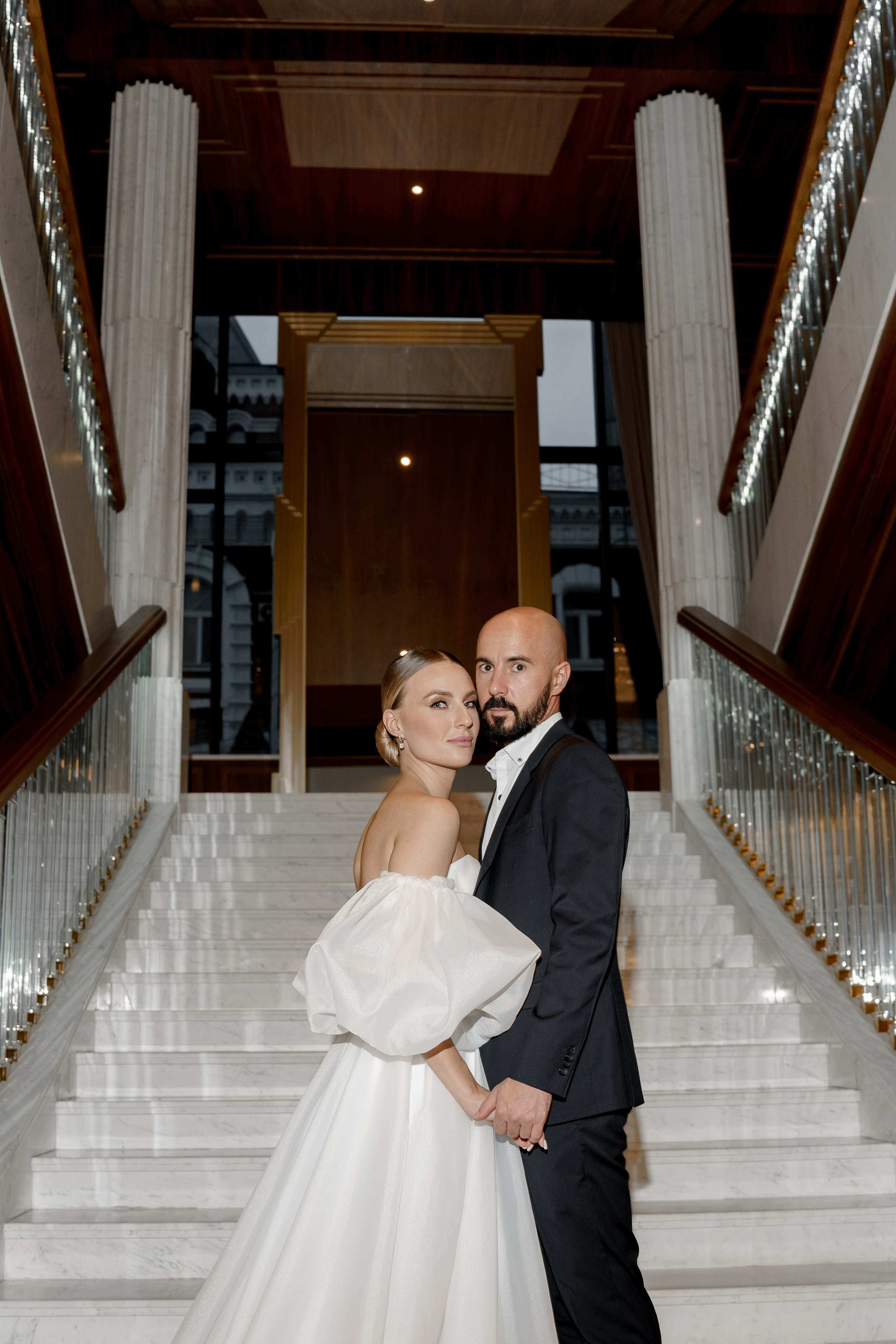 Марриот и грибоедовский загс. Свадебный фотограф Губина Марина