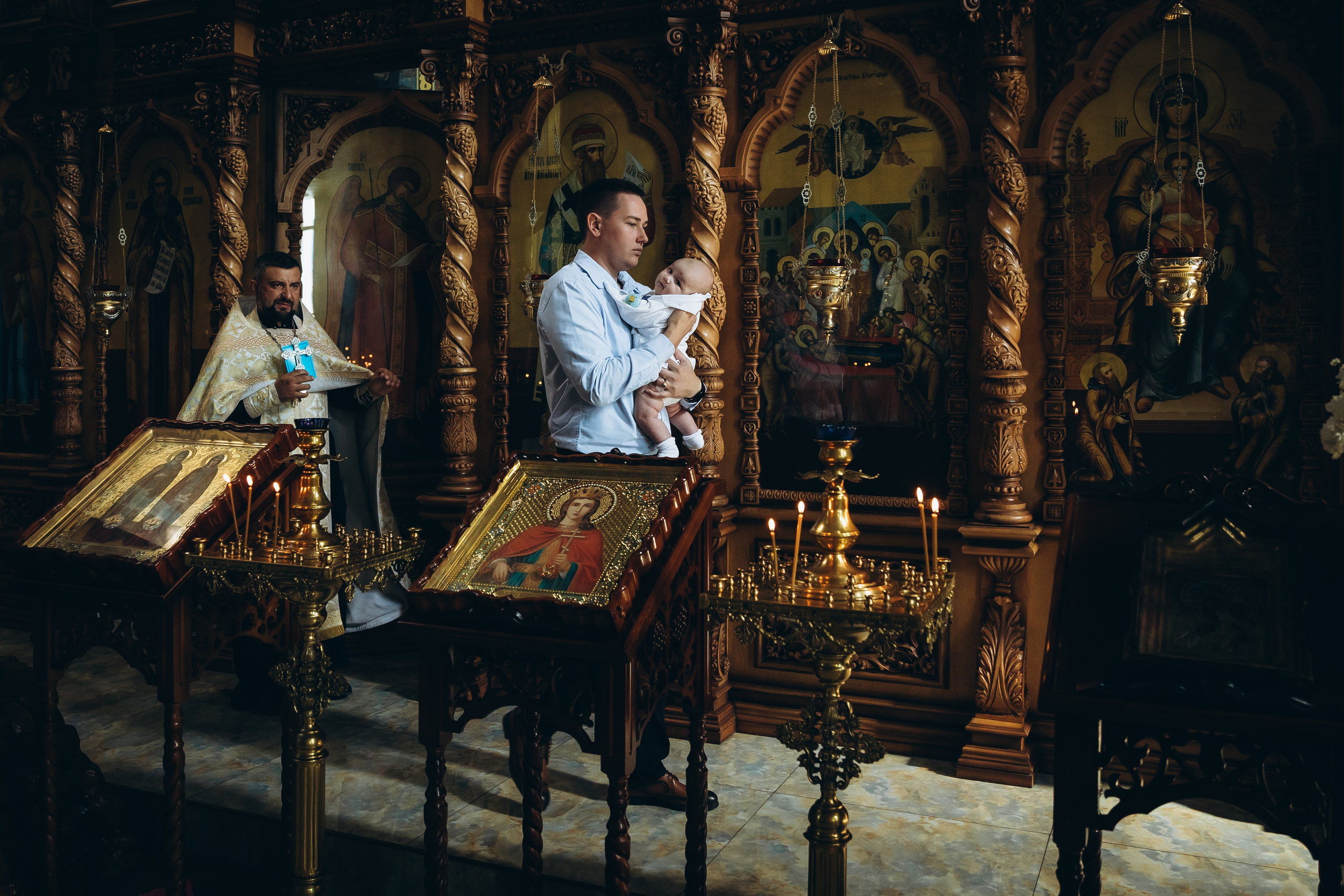 Таинство Крещения Ильи. Фотограф в Краснодаре Алла Потоцкая