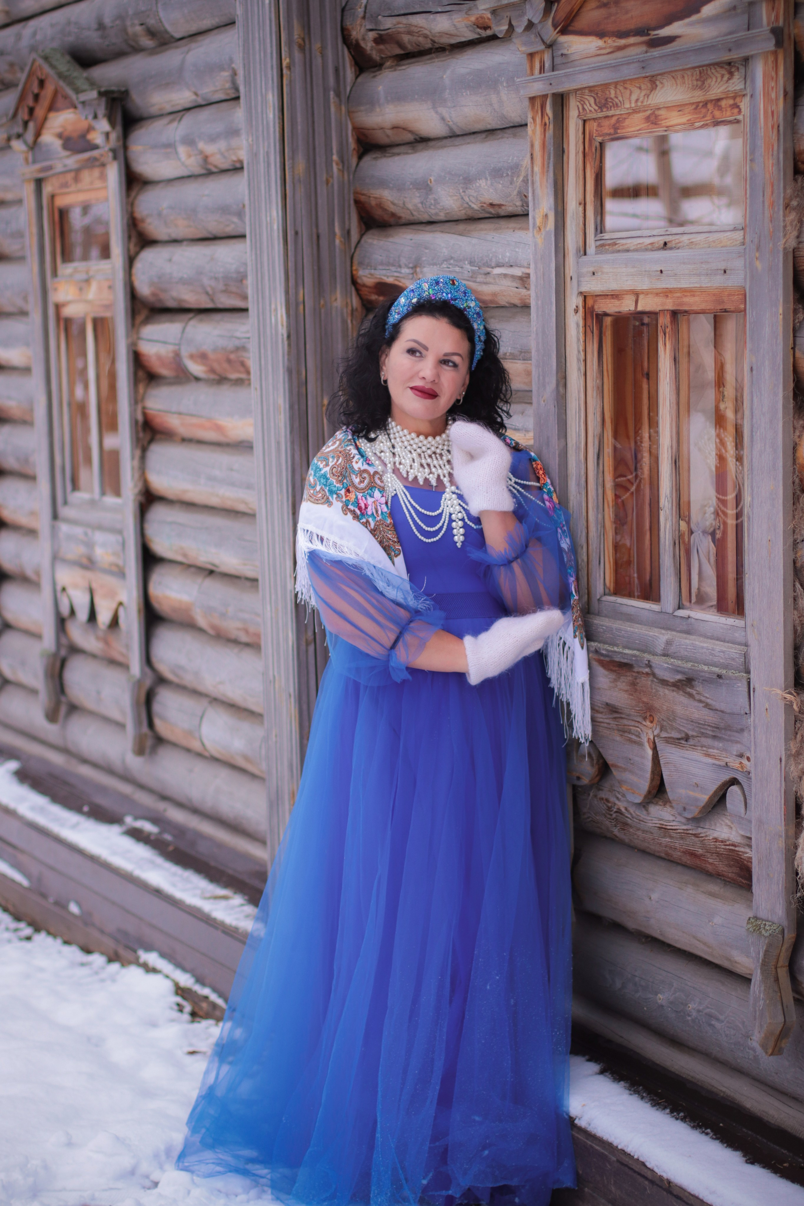 С белым псом. Фотограф в Сургуте Брызгунова Анастасия