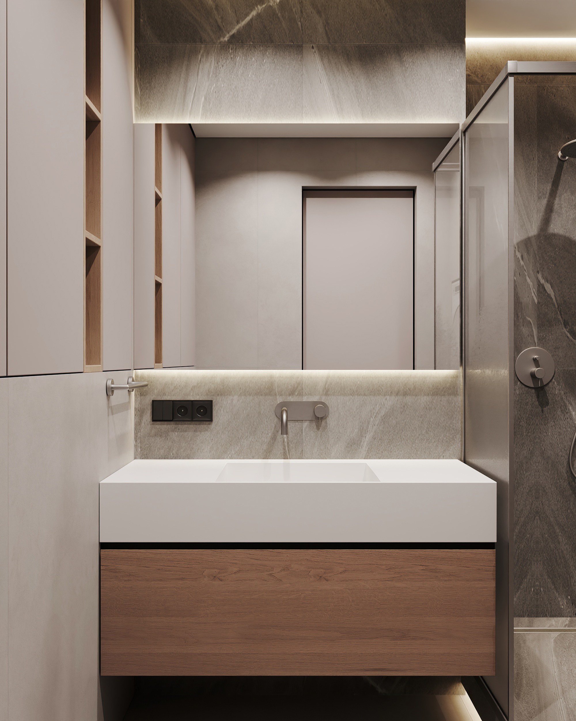 B20_Дизайнеры: Darya Shchetinina, Natalia Sukharnikova. 3d визуализатор интерьера Анастасия Лосицкая