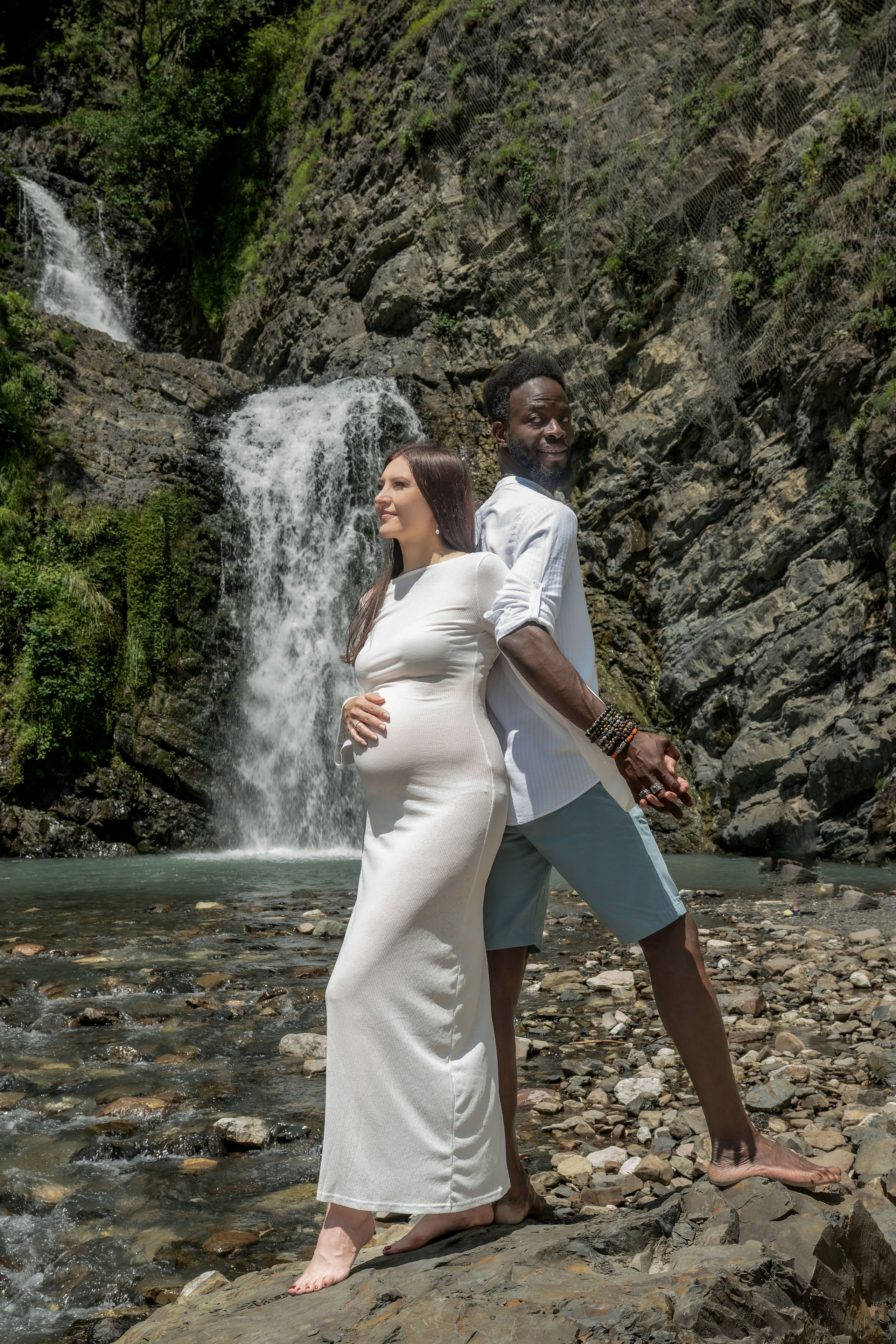 Тьерри и Светлана водопады. Наталья Слесаренко фотограф в Сочи