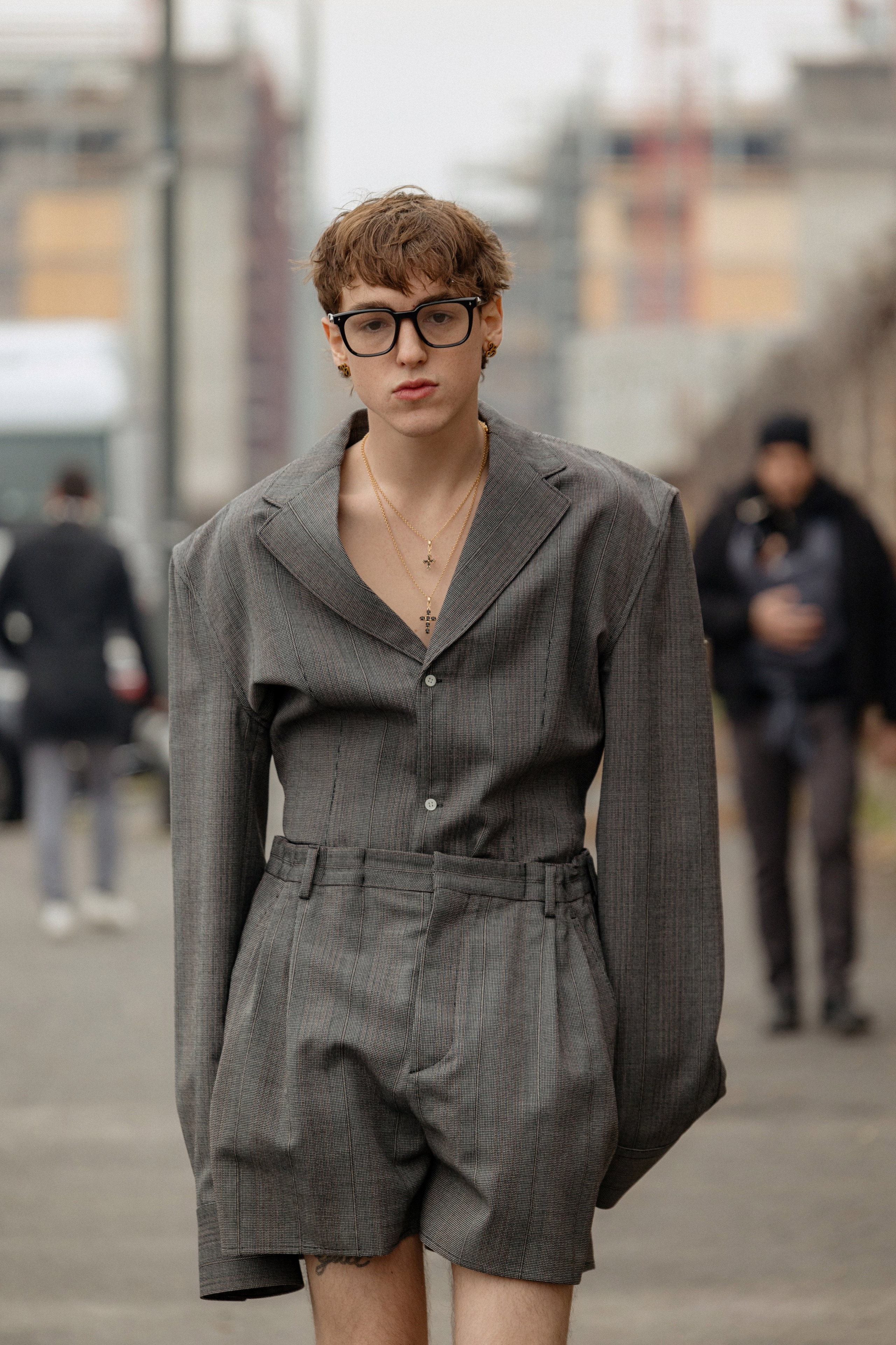 Milan Mens fashion week FW 24/25 PRADA. Photographer in Milan Ivan Goncharov