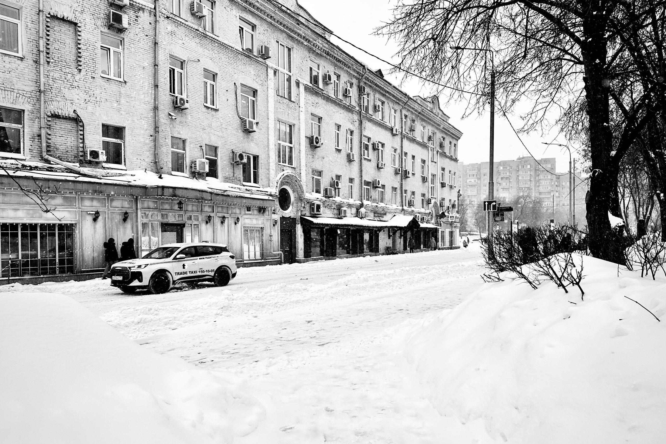 Чёрно-белая зима 25-26. Фотосессии и репортаж — Фотограф в Москве — Рина Серёгина