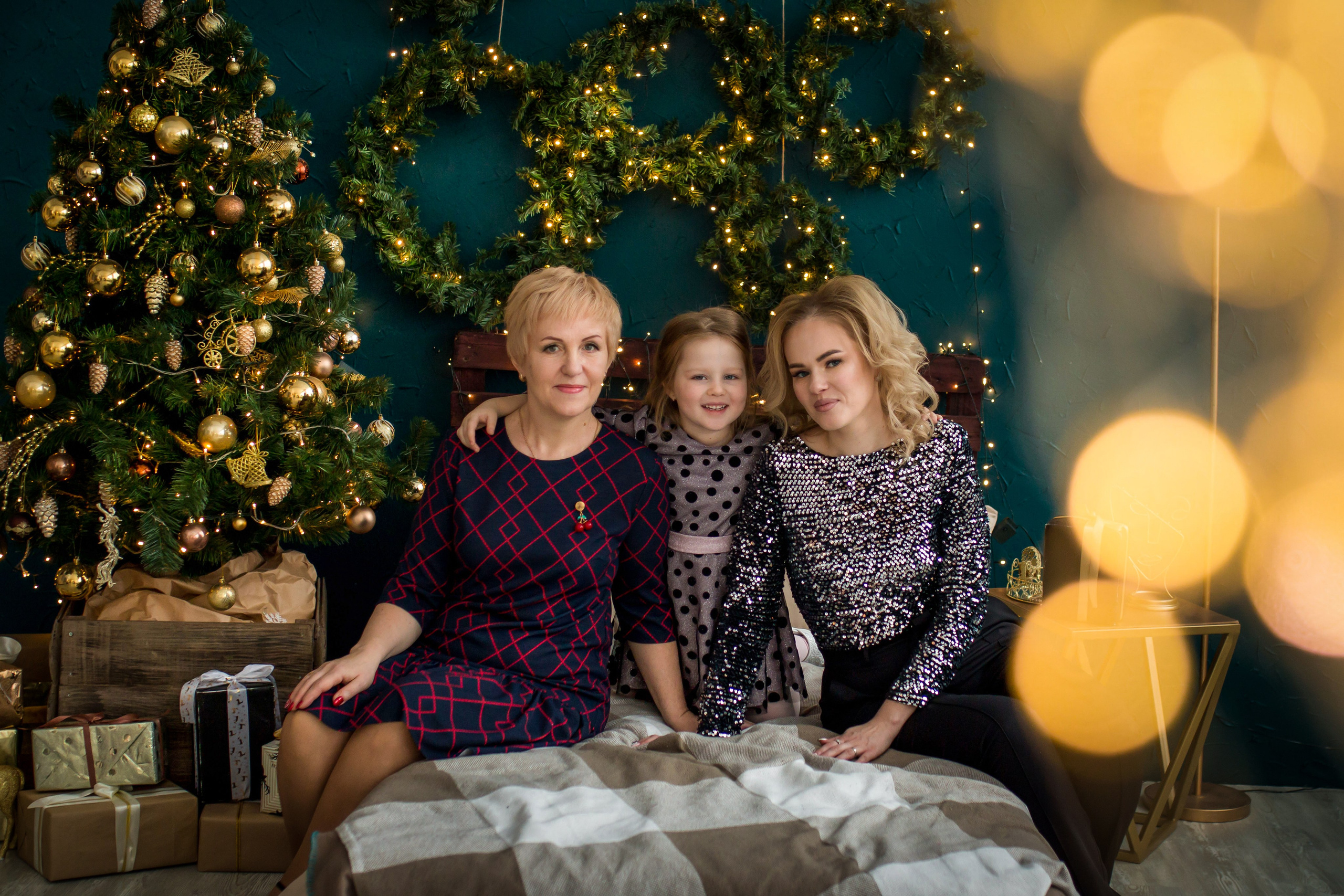 Новогодние фотосессии. Елена Данилова фотограф беременности в Кемерово