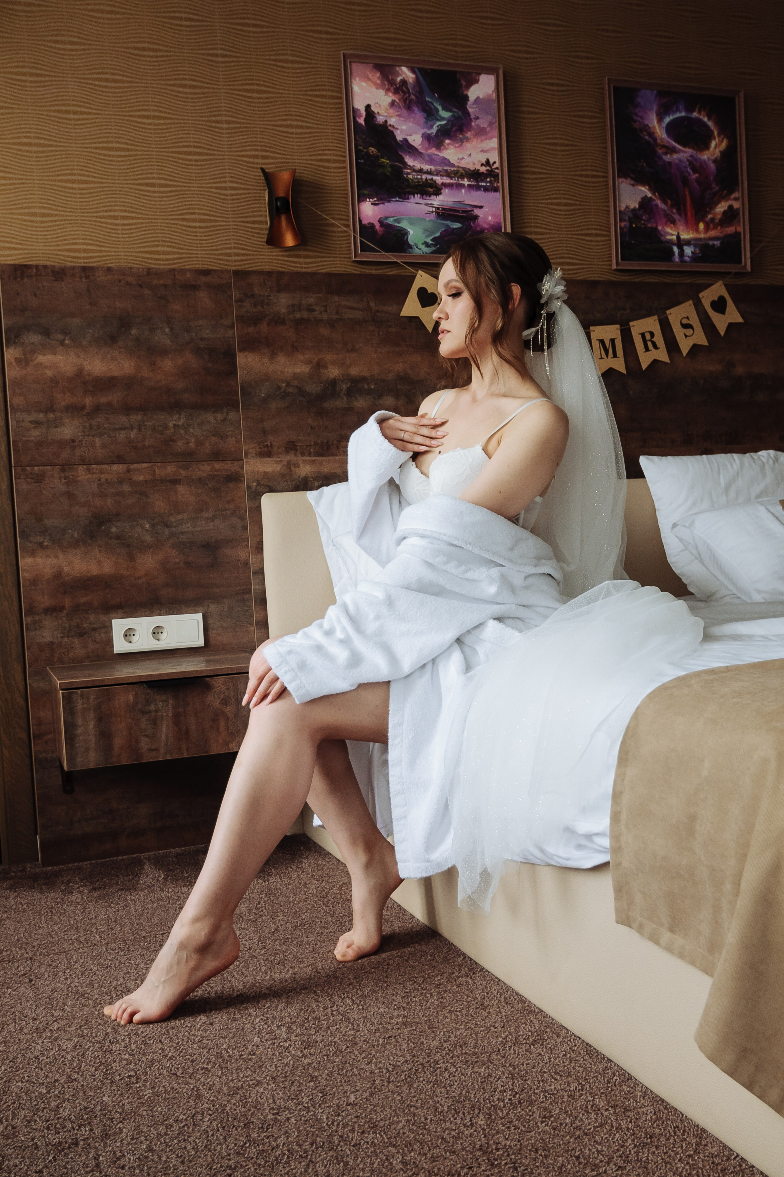 Свадебная съёмка для Ирины и Николая. Сборы в отеле. Свадебный и семейный фотограф г. Ярославль Савинская Анастасия