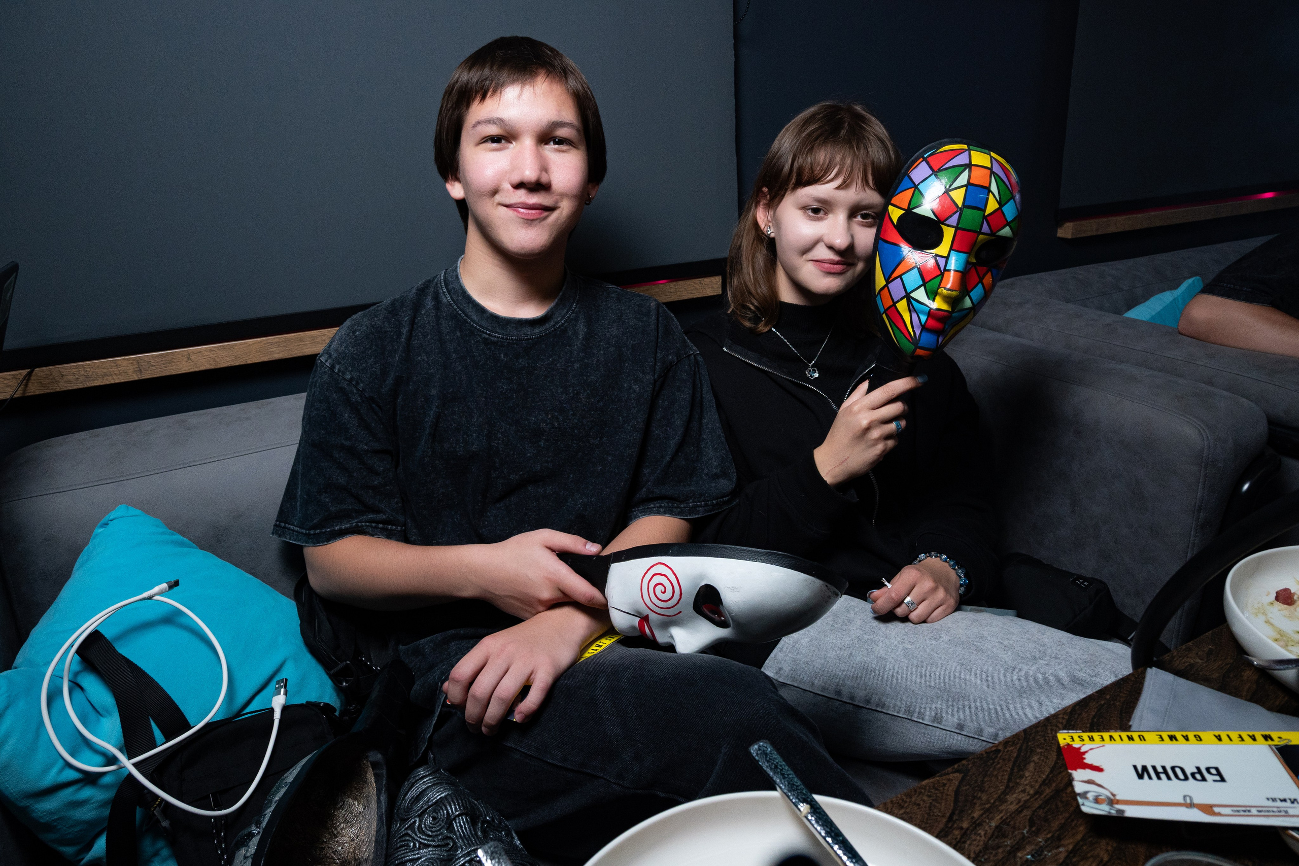 Репортаж на турнире по игре Мафия в «Мятном еноте». Фотограф мероприятий в Москве