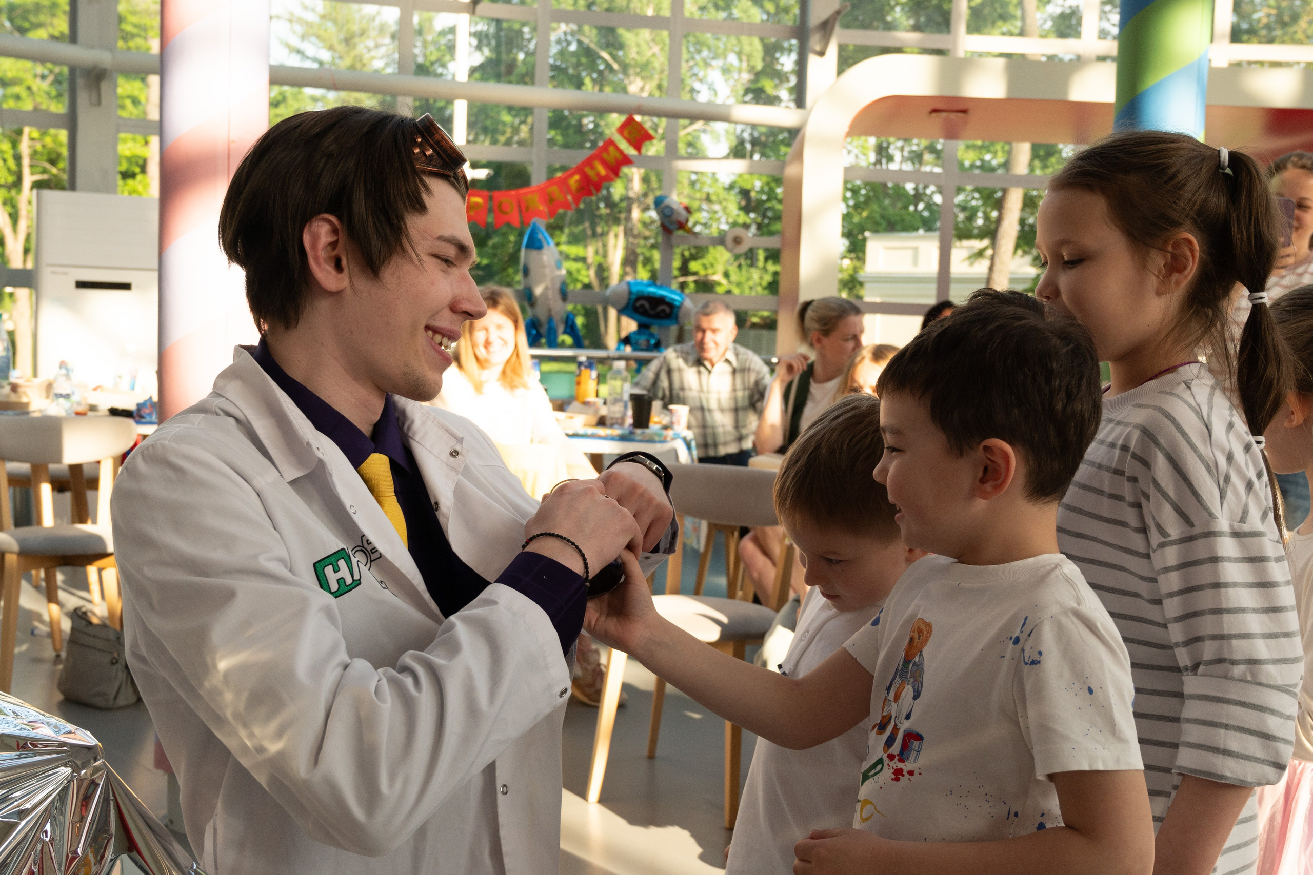 Детские дни рождения. Фотограф мероприятий в Москве