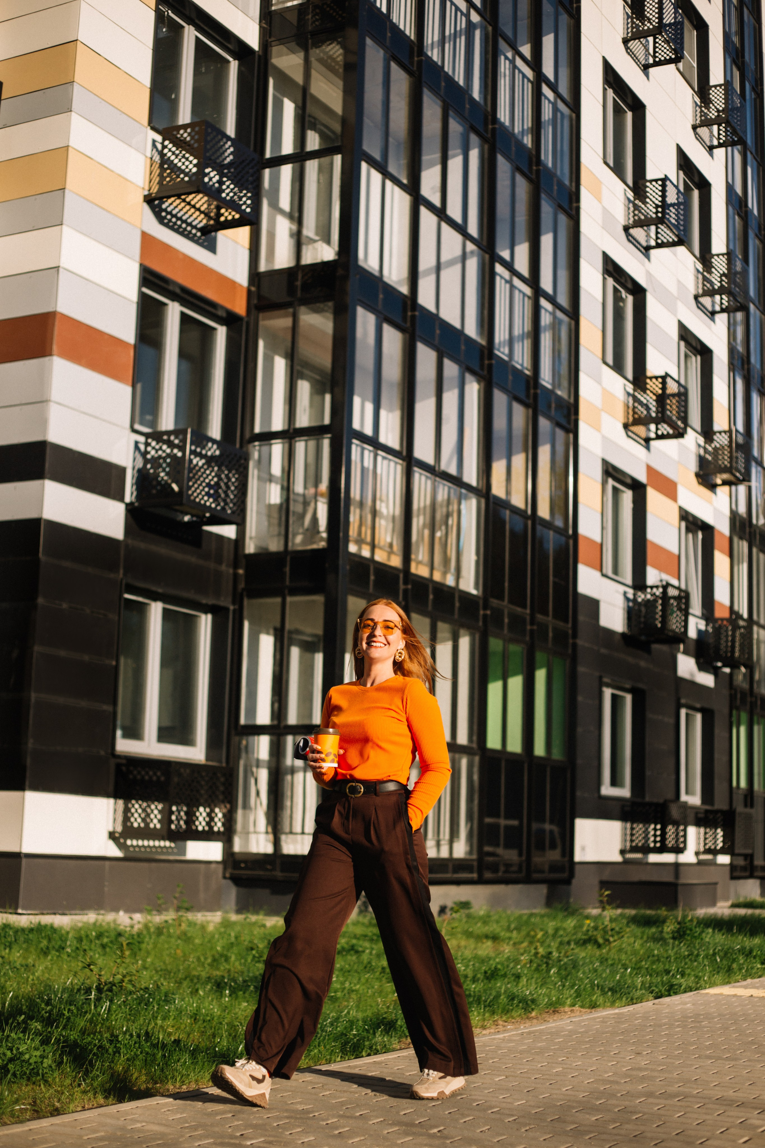 Аня, фотопрогулка в стиле VOGUE. Фотограф Дмитров и МО Валентина Халикова