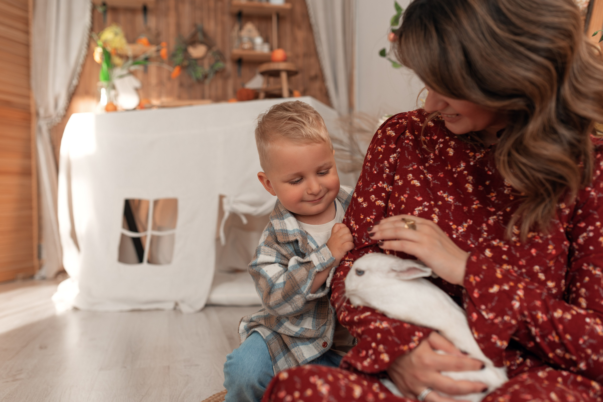 Федя с любимыми родителями. Ульяна Сёмина, фотограф, Москва