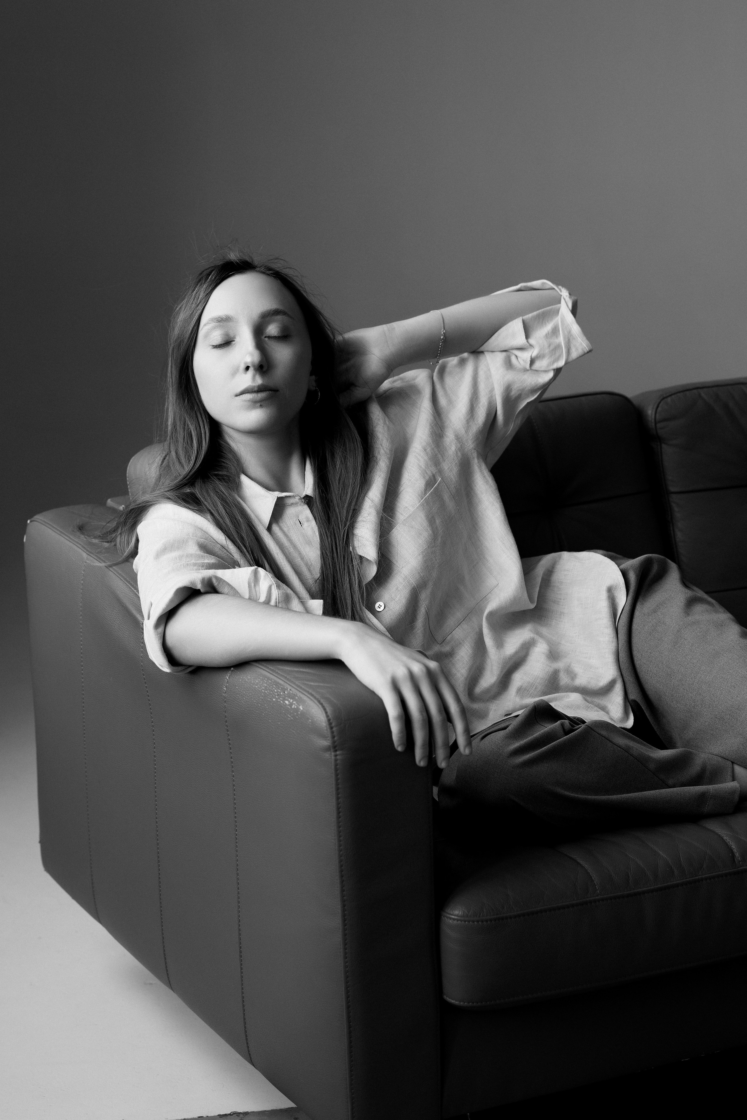 Женский портрет в студии. Фотограф Минск