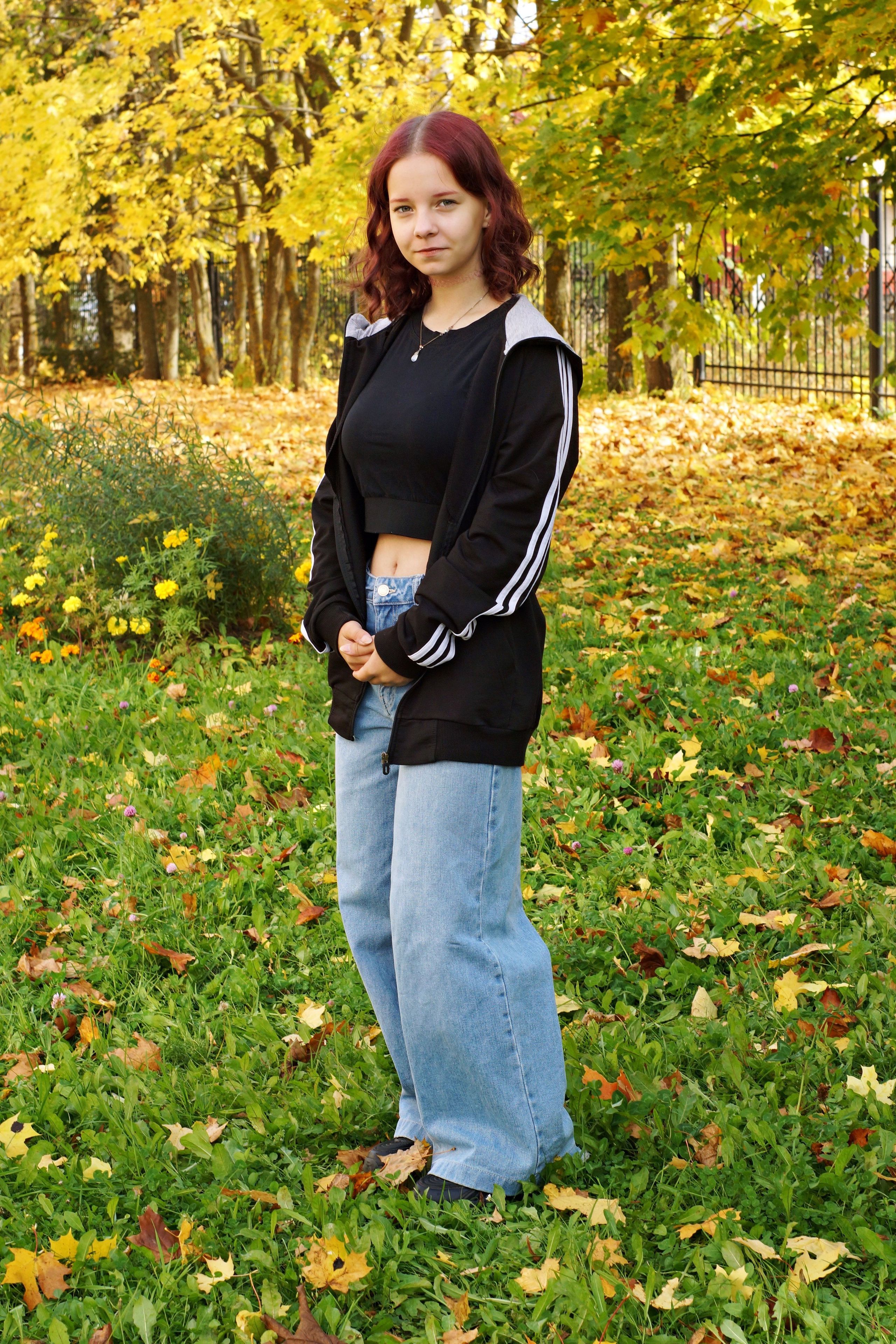 Осенняя фотосессия в школе г. Йошкар-Ола