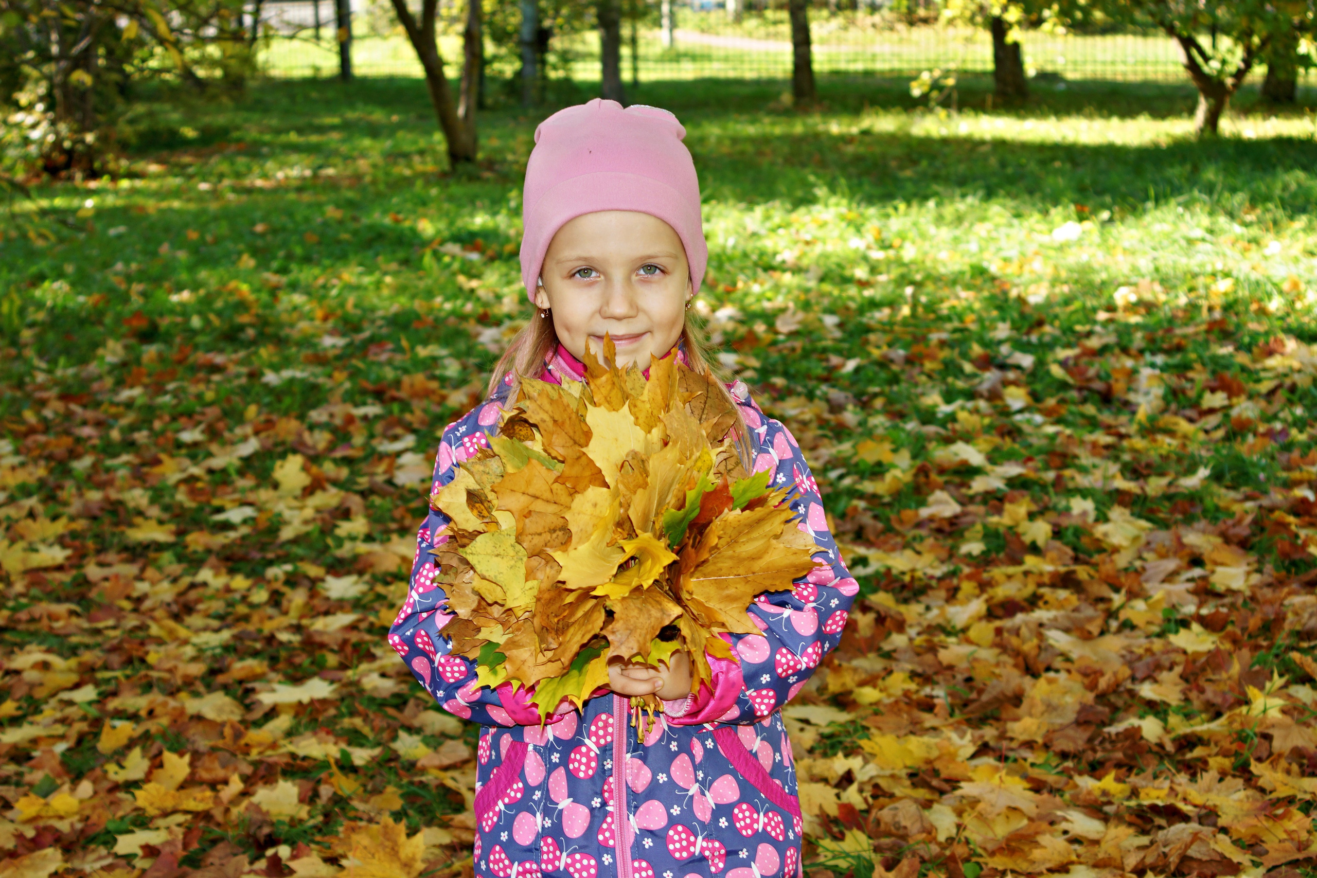 Осенняя фотосессия в детском саду г. Йошкар-Ола