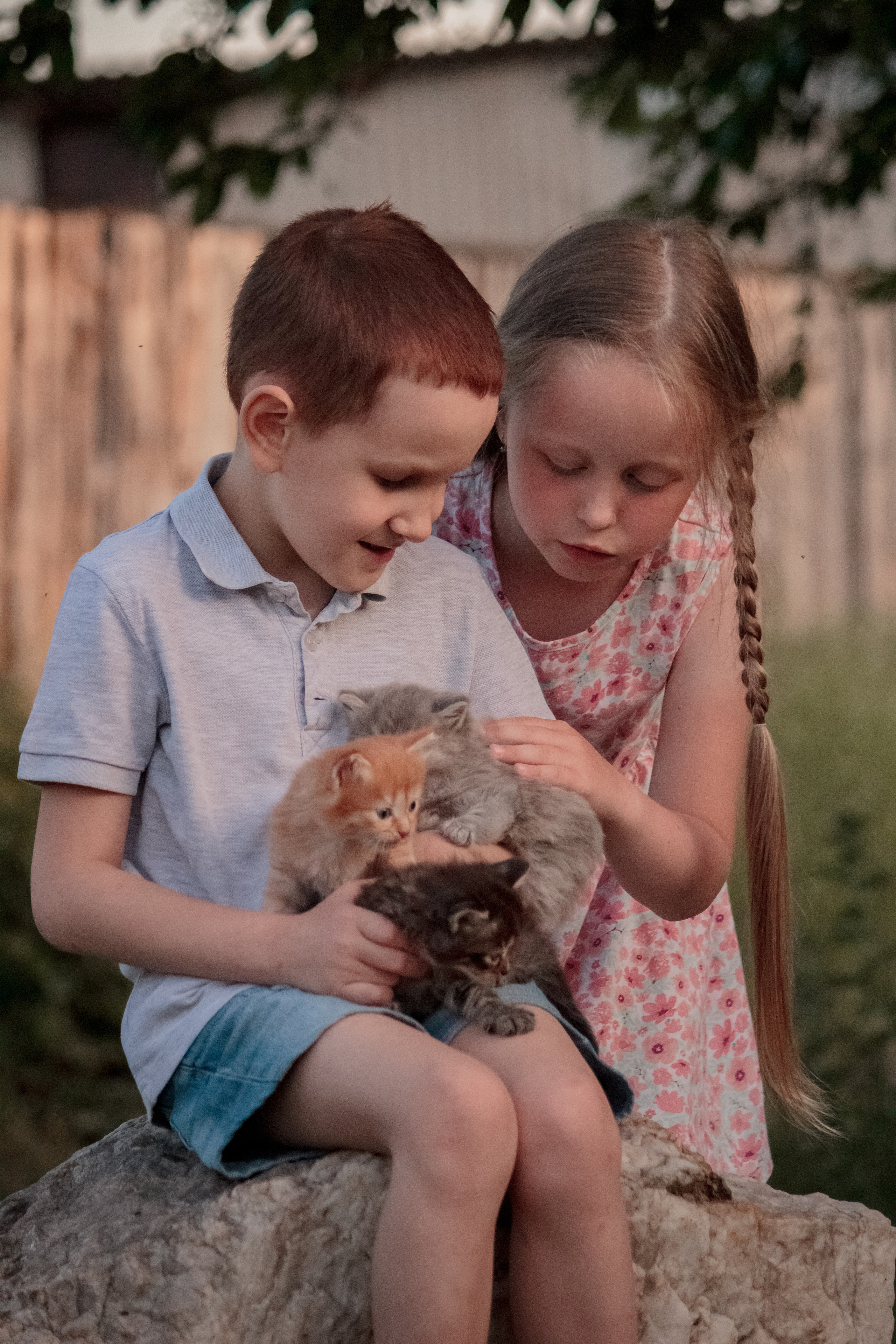 Дети. Фотограф Юлия Мешаева