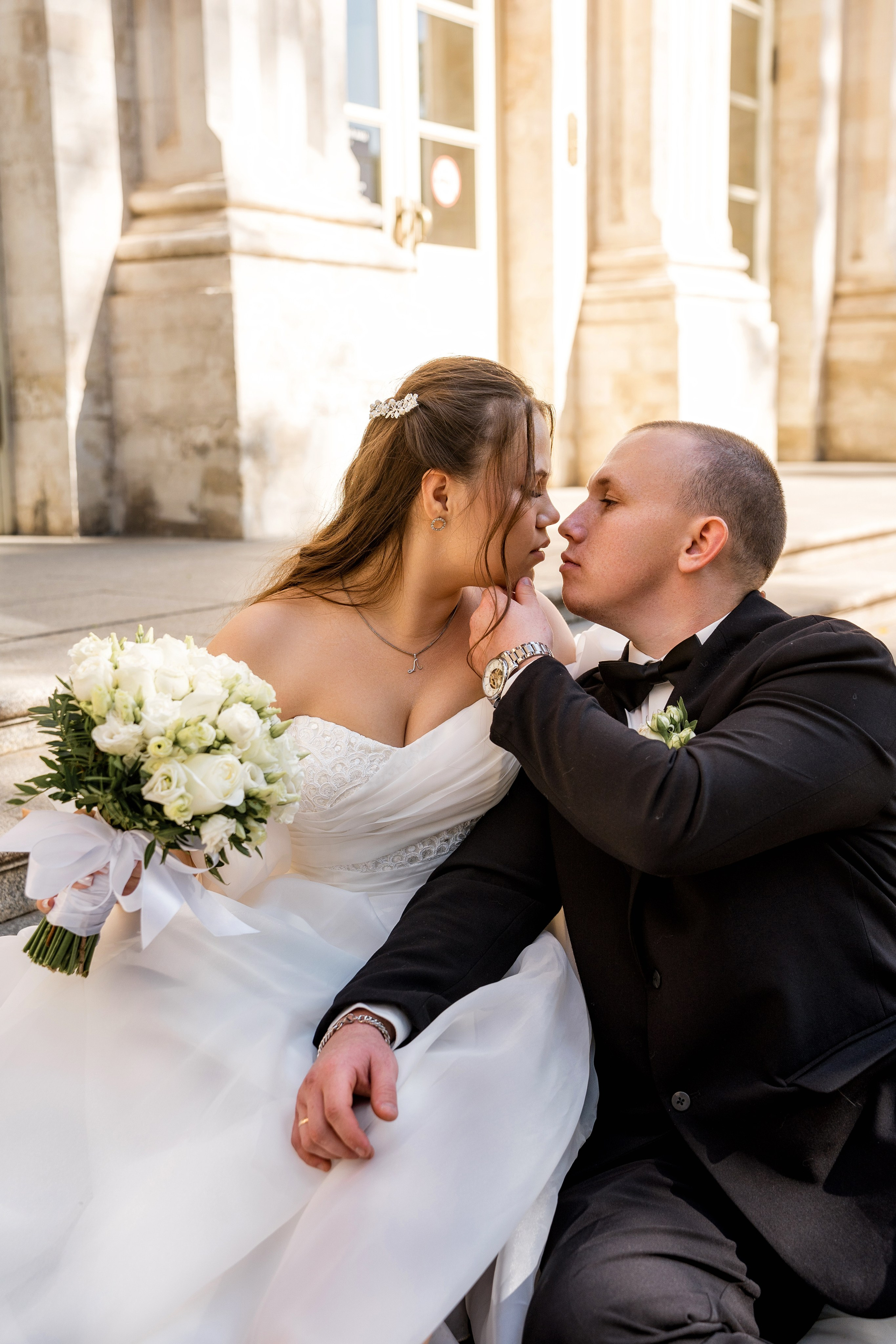 Елизавета и Артем. ЗАГС и прогулка. Фотограф и видеограф в Москве и Московской области Мария Вишня