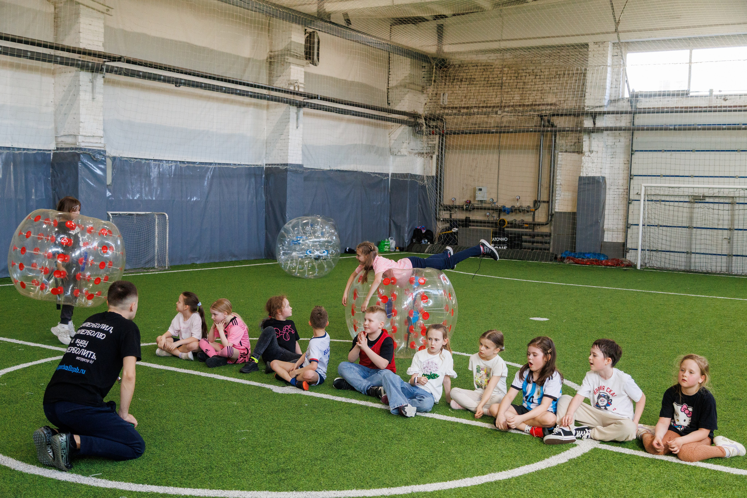 Игра в Бампербол. Фотограф в Санкт-Петербурге Чумаков Семен