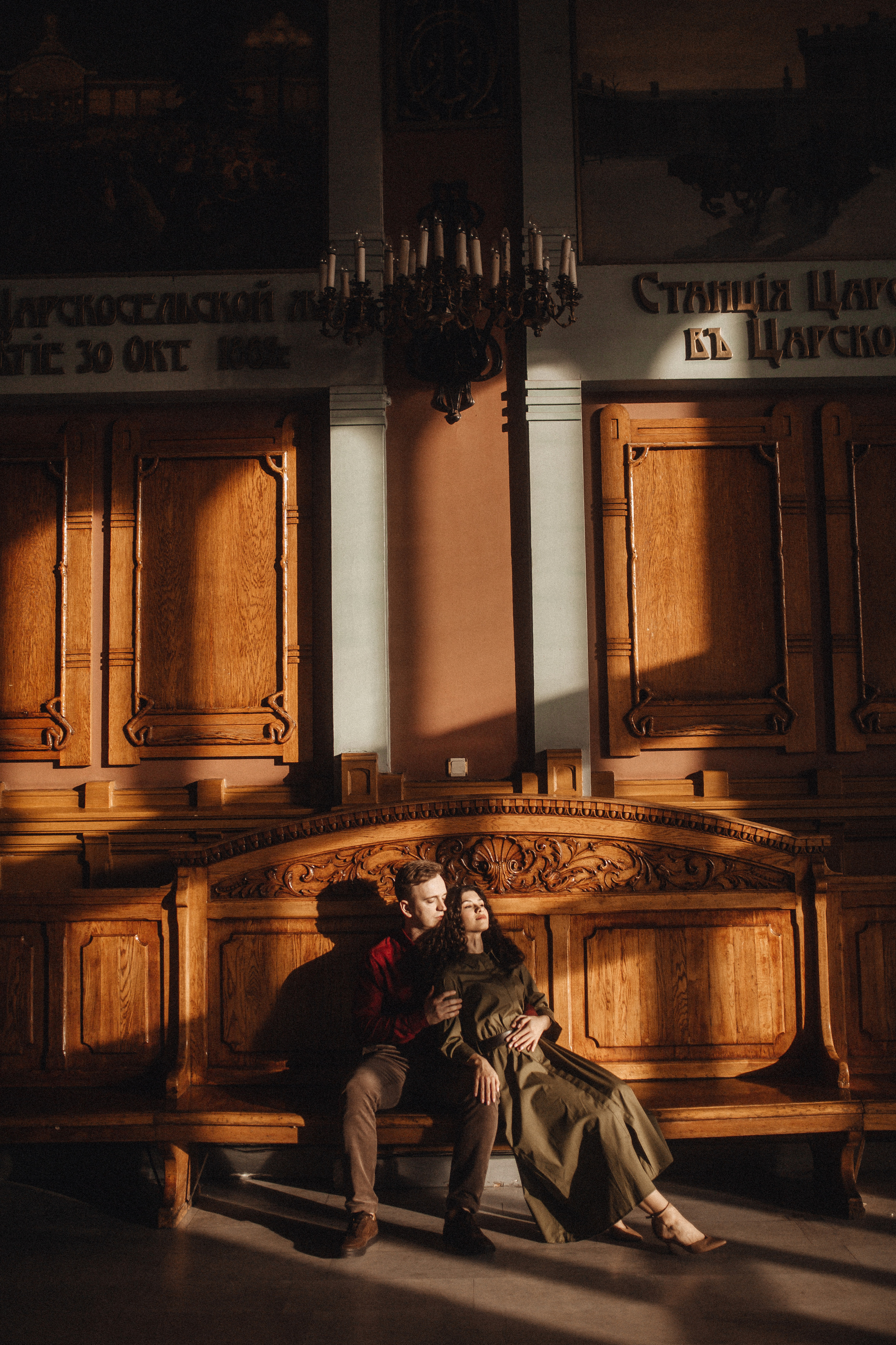 Вокзал для двоих. Фотограф в Санкт Петербурге Лара Великова