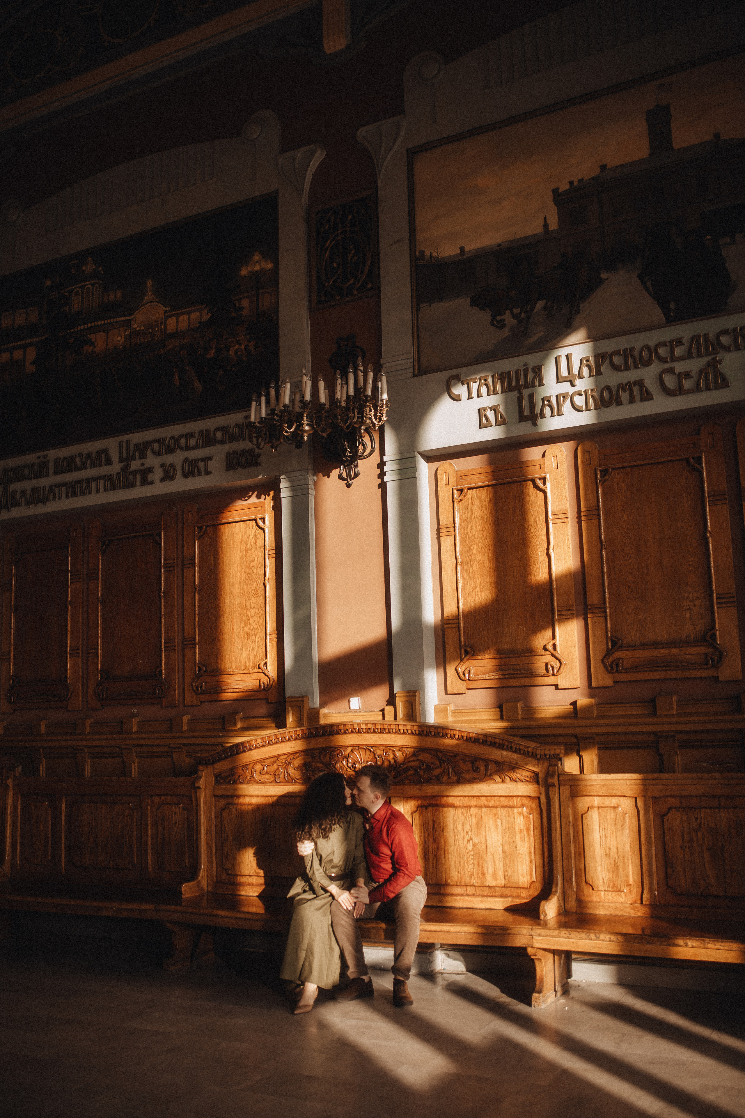 Вокзал для двоих. Фотограф в Санкт Петербурге Лара Великова