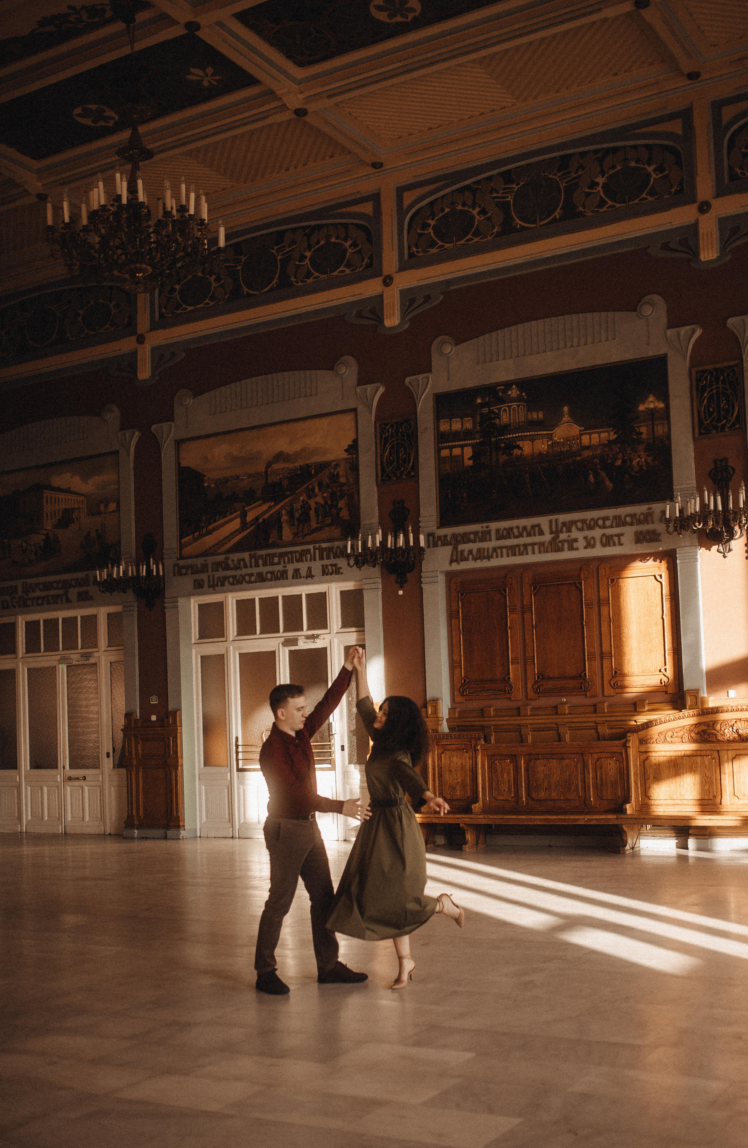 Вокзал для двоих. Фотограф в Санкт Петербурге Лара Великова