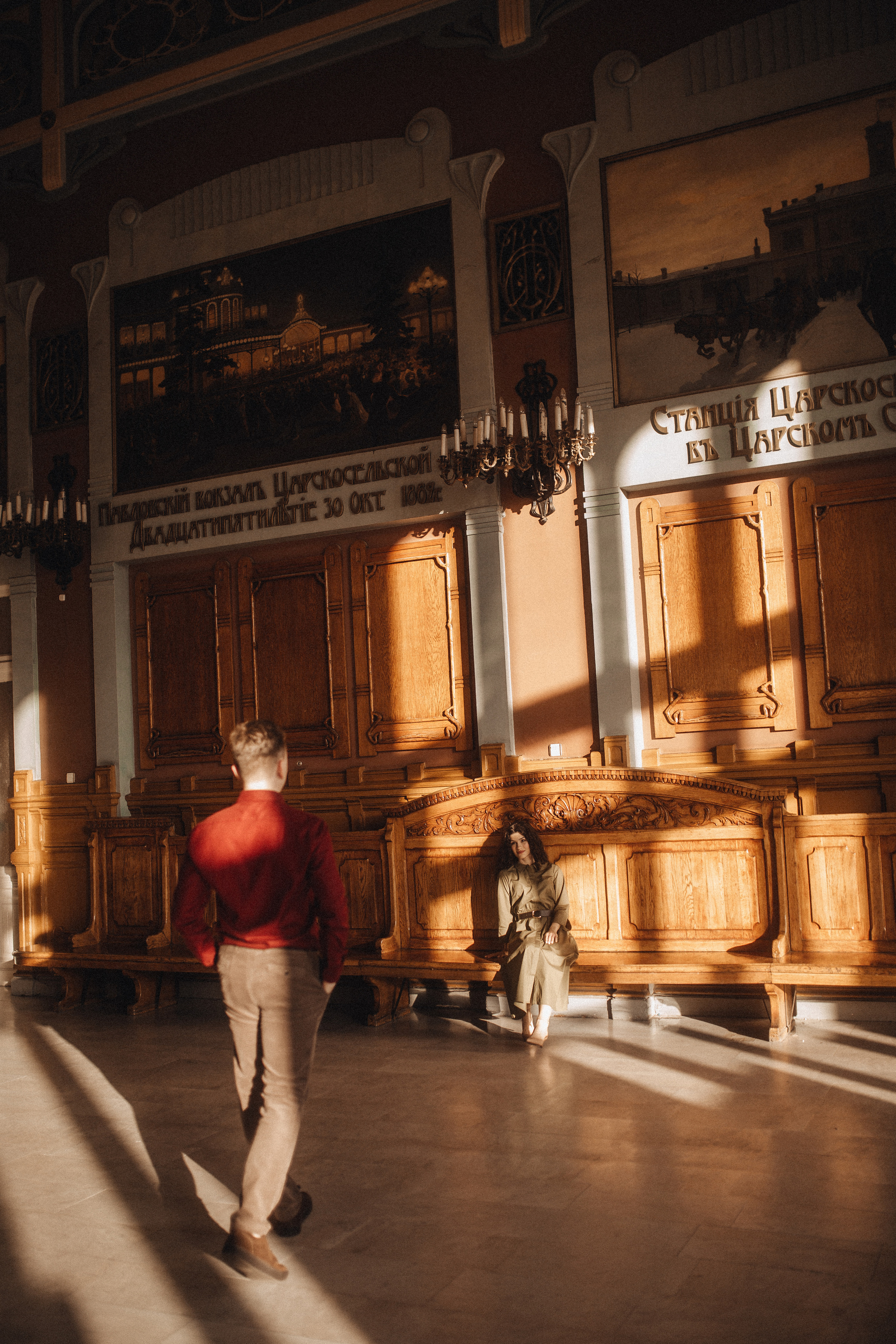 Вокзал для двоих. Фотограф в Санкт Петербурге Лара Великова