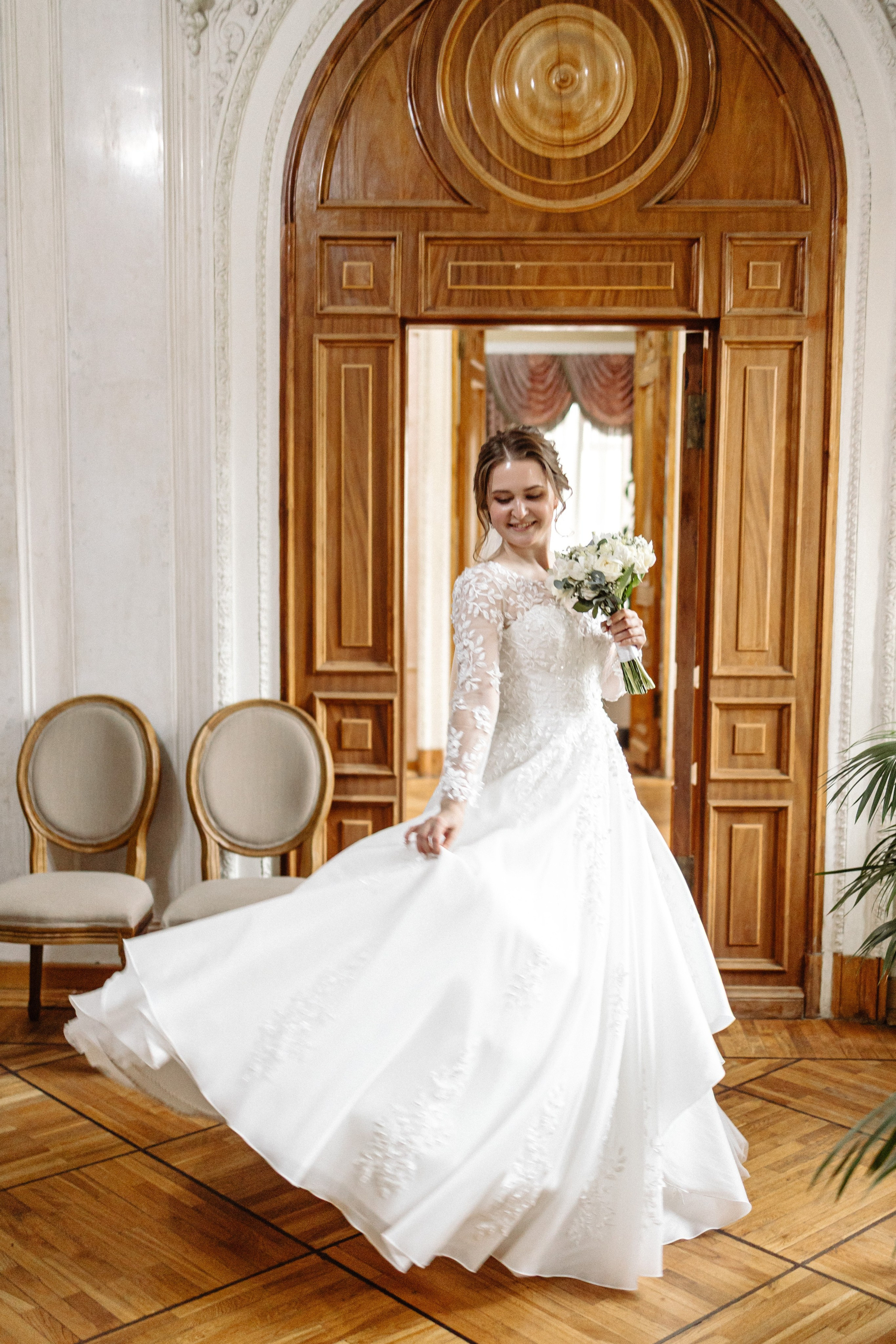 Библиотека имени Пушкина. Свадебный фотограф Маргарита Глумскова