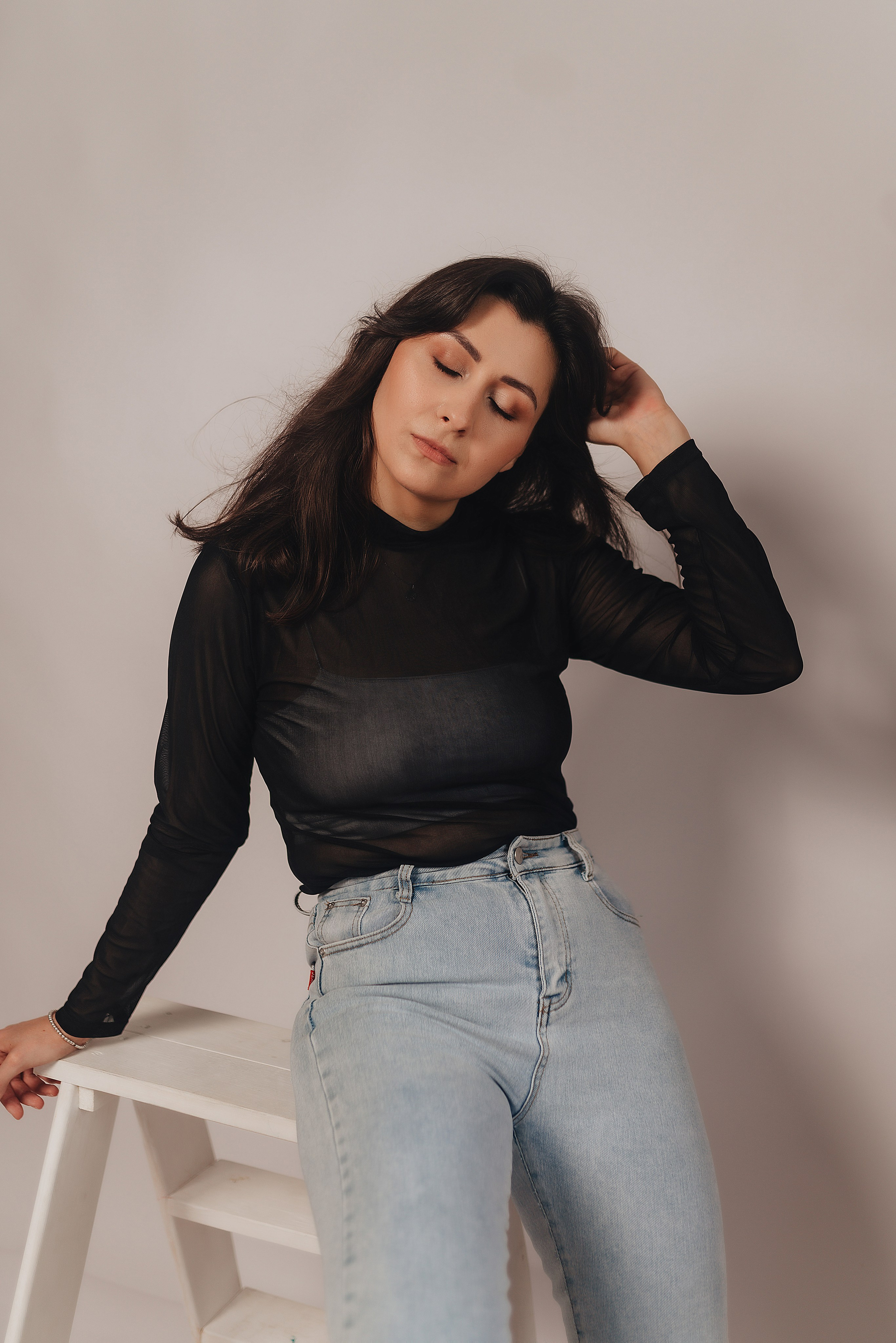 Алина | Съемка в студии Градиент. Фотограф Карина Шмулёва. Воронеж и область