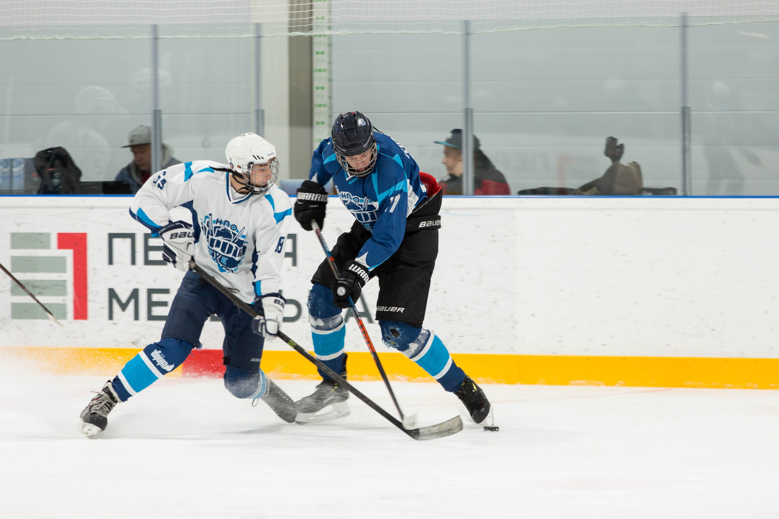Хоккей для НПО «Аврора». Снимаю съемки