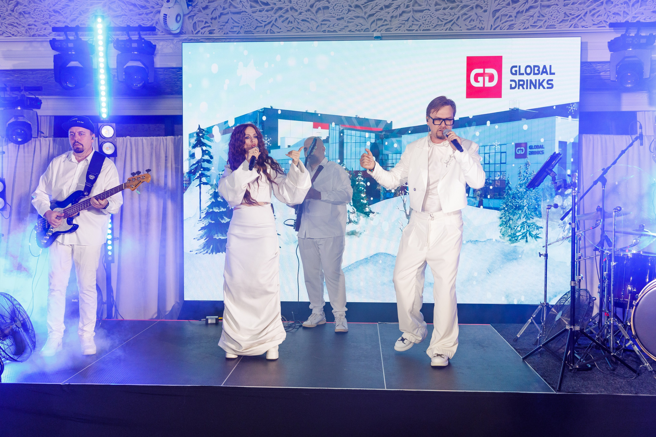 Новогодний корпоратив Global Drinks. Фотограф Макс Носков