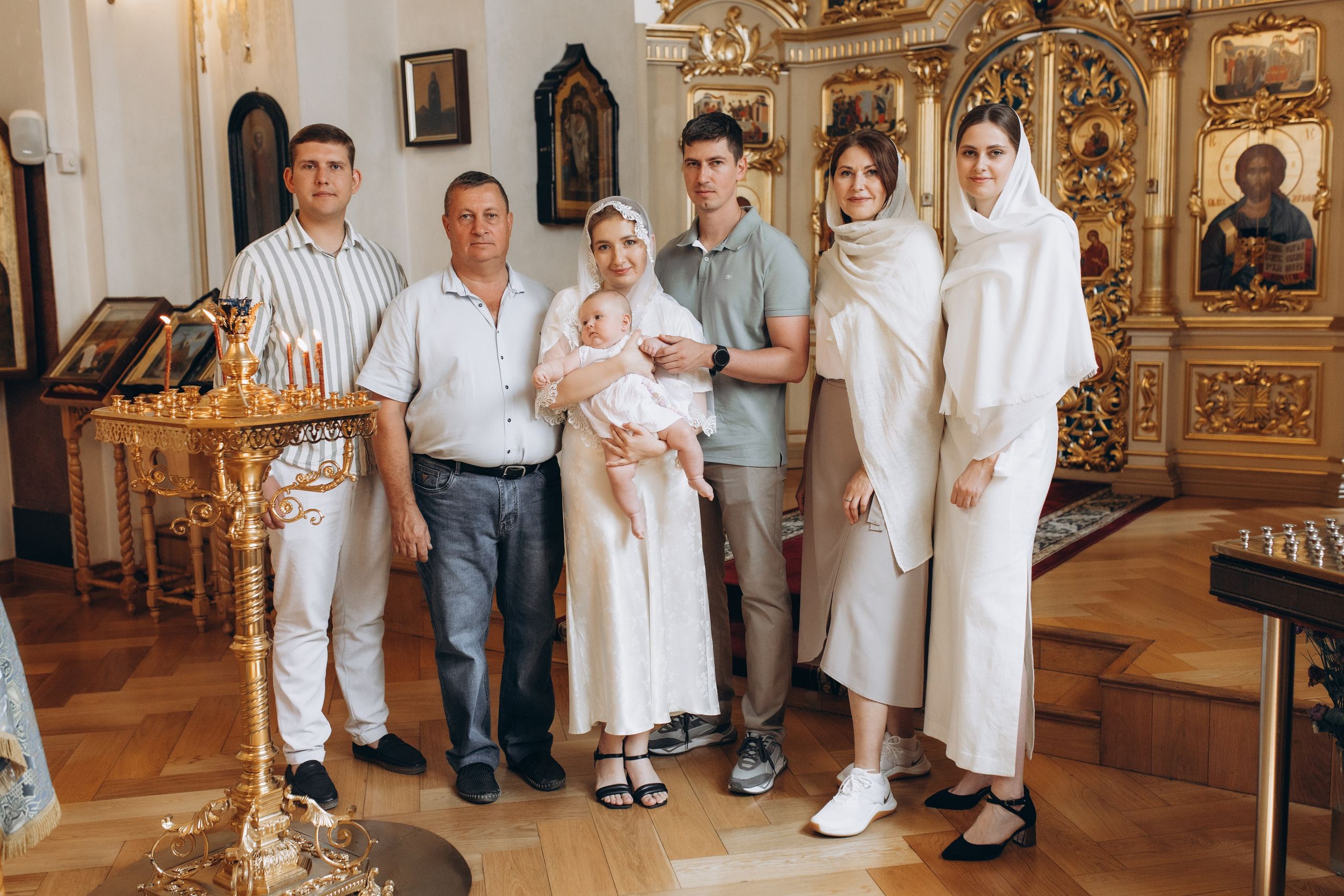 Крещение Марии. Семейный фотограф в Краснодаре Виктория Кокоулина