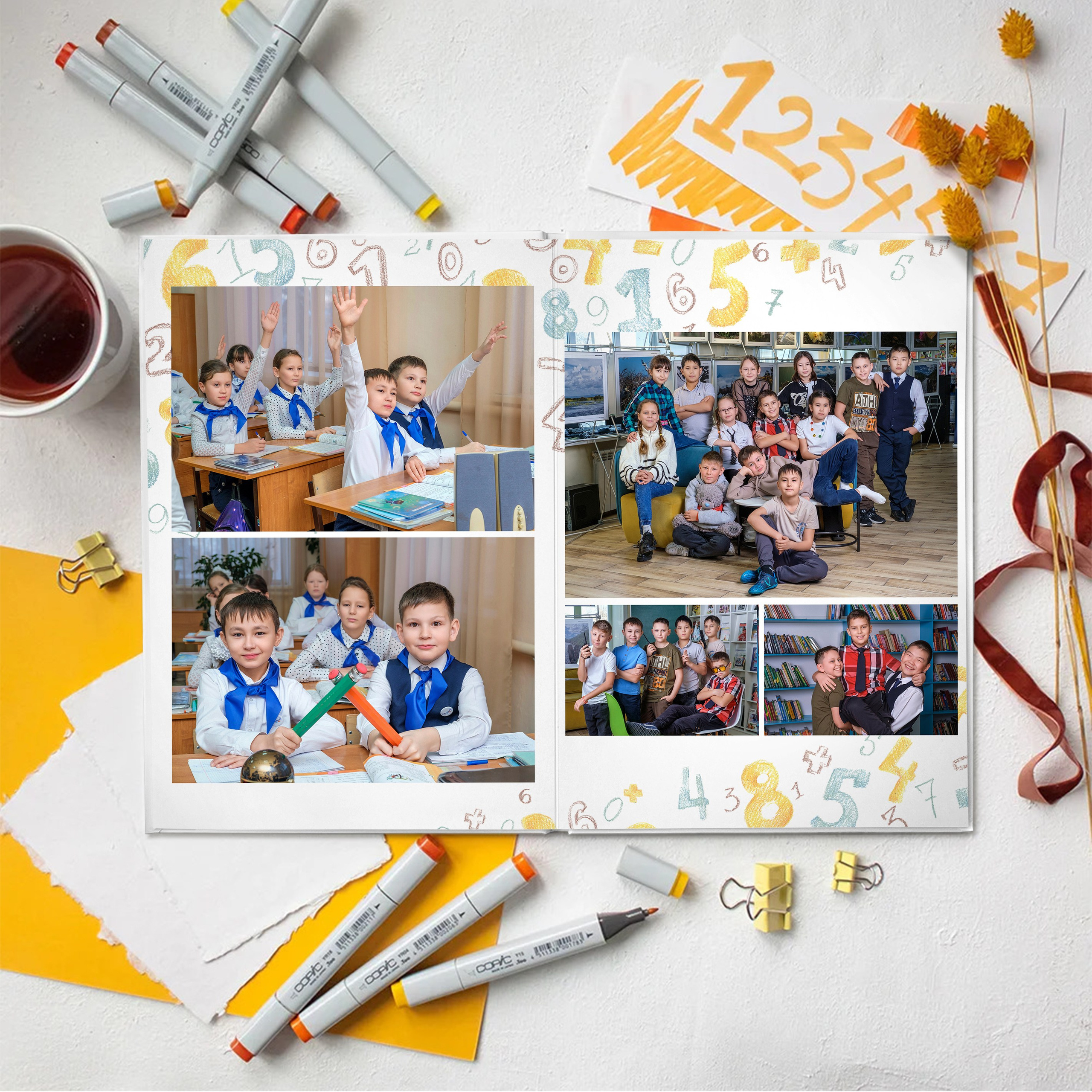 Цифры. БумальБум Выпускные альбомы