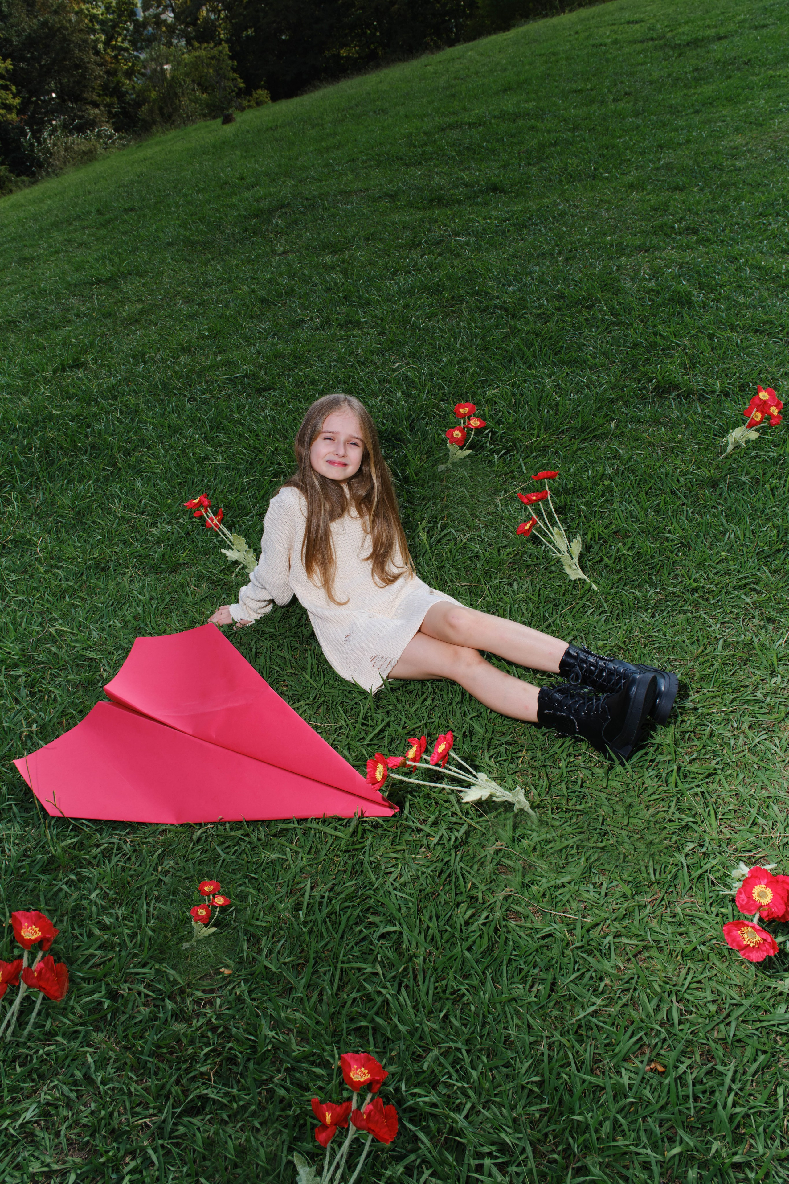 Flying. Efimova Model Agency