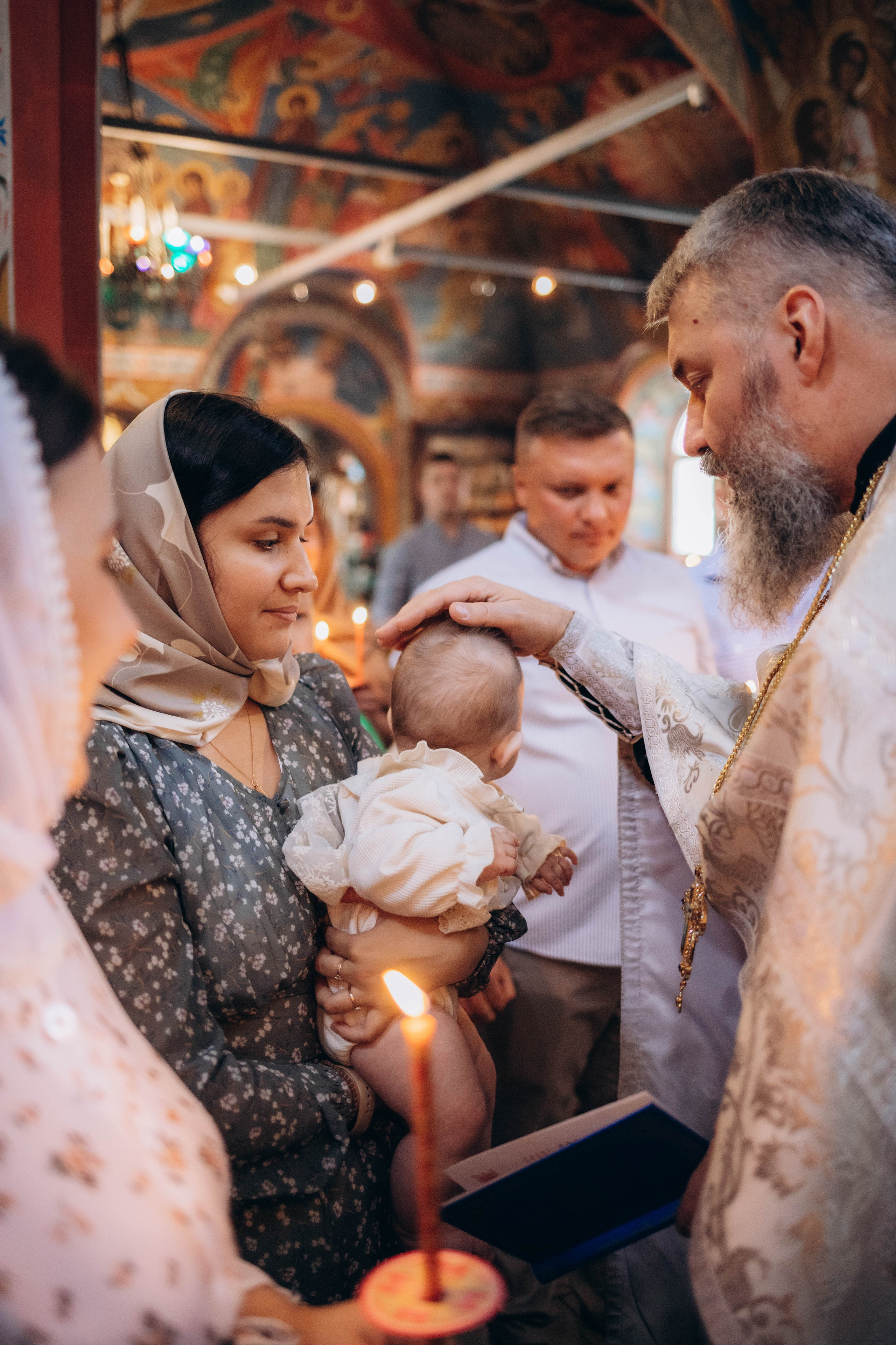 Крещение Ариши. Семейный и детский фотограф в Москве Александра Нараевская