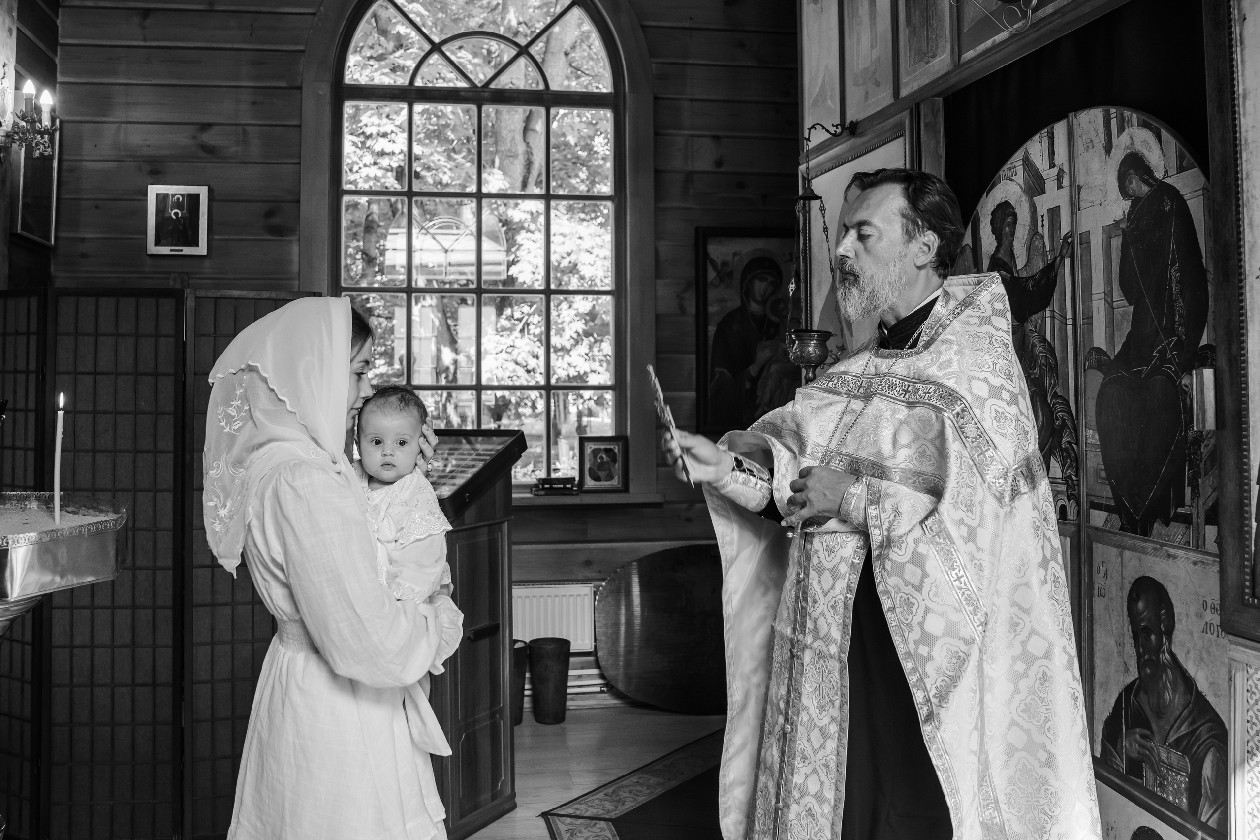 Таинство Крещения Марии. Крамер Юлиана детский и семейный фотограф