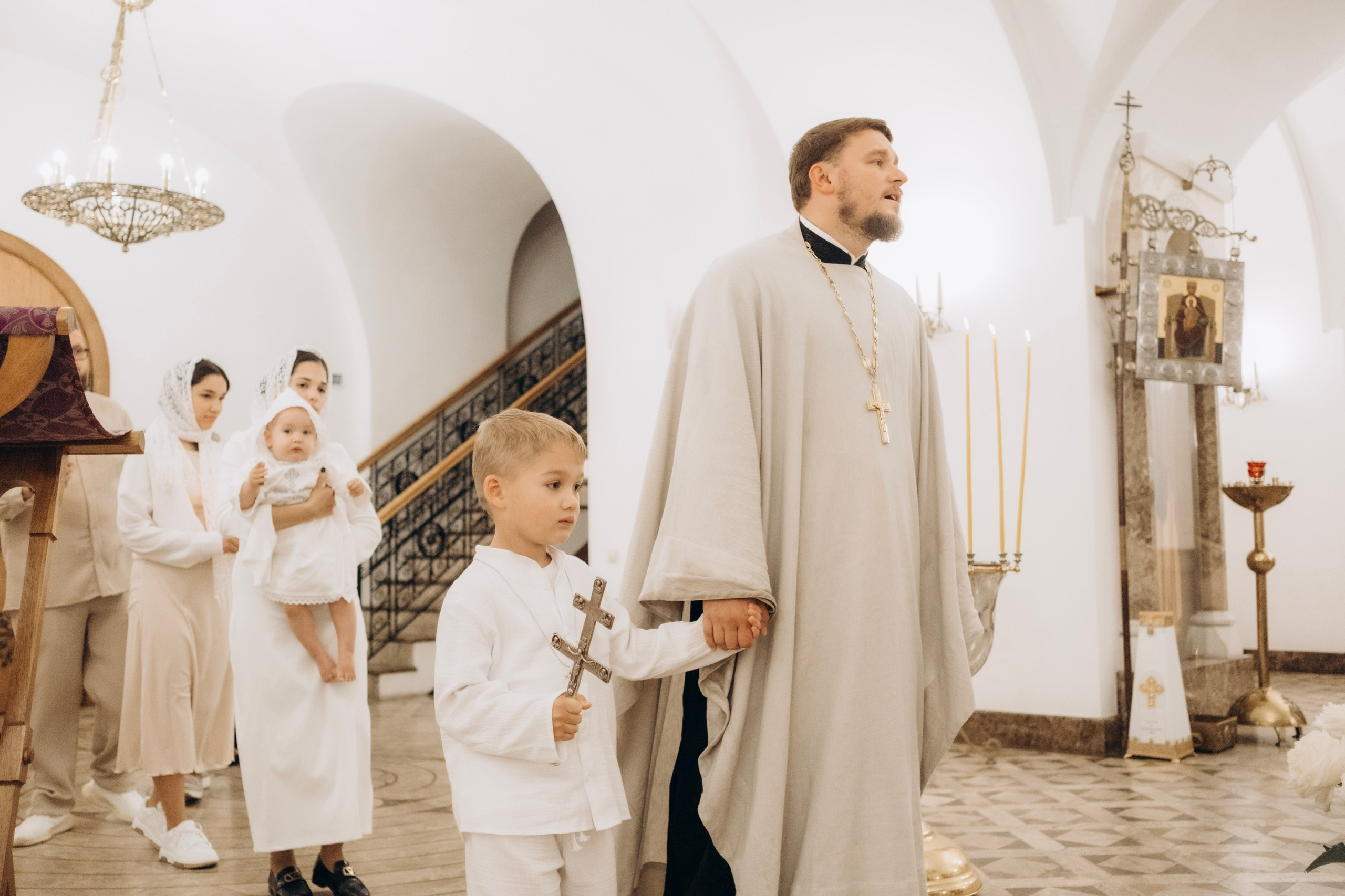 Крещение Дмитрия и Тихона. Главная