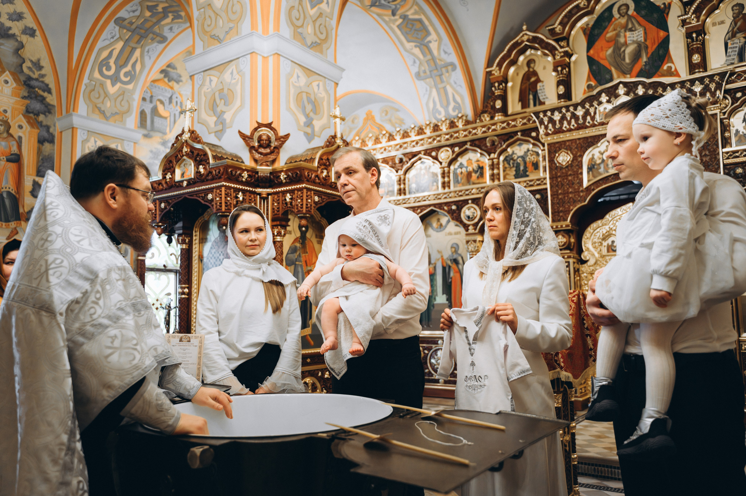 Крещение Фёдора (Храм Всех Святых) криптовый. Семейный фотограф в Минске Дарья Дреко