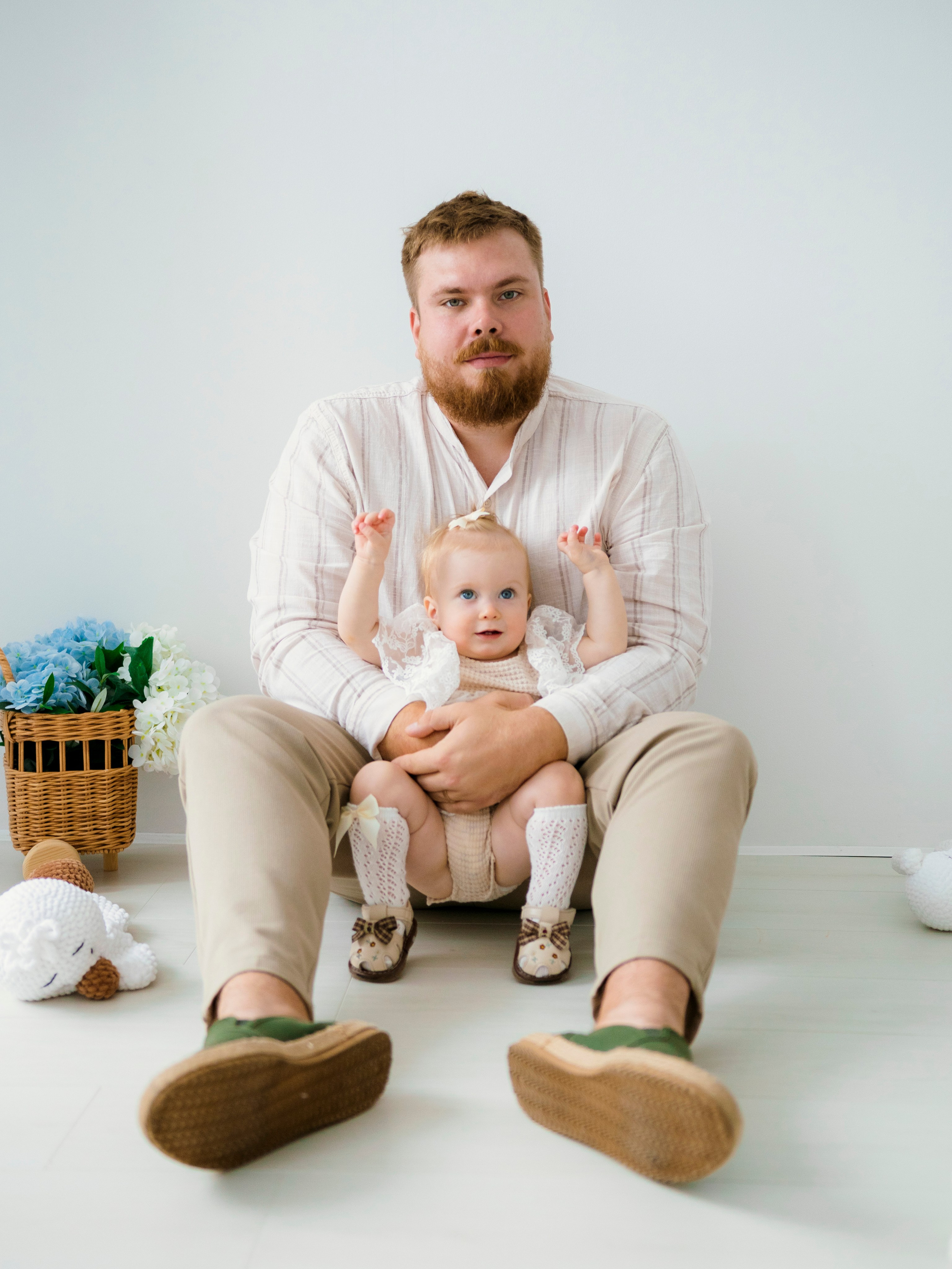 Vasilisa is 1 year old. Портретный фотограф Москва Белогорцев Сергей