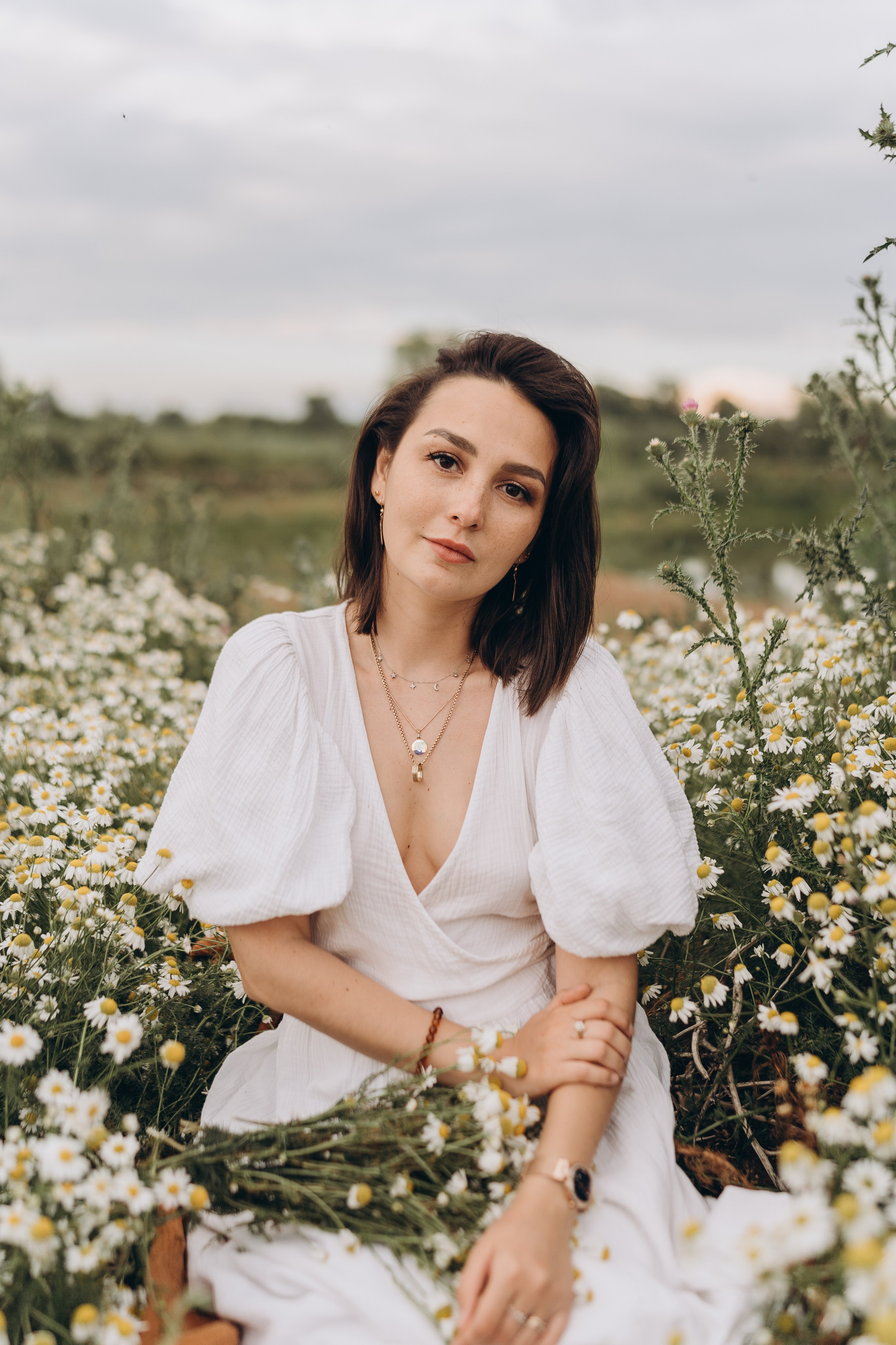 Лето. Ромашки. Семья. Семейный и домашний фотограф в Уфе Ирина Гарасюта
